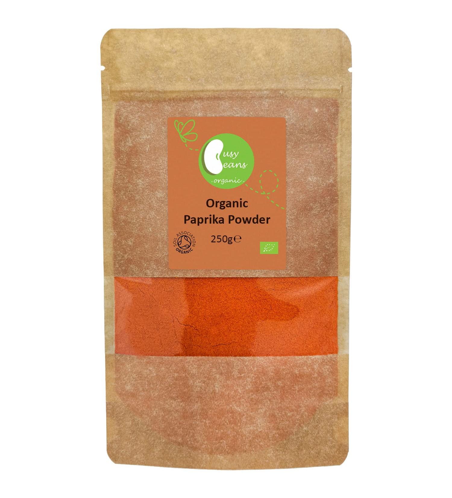 Busy Beans Organic Paprika Powder - Certified Organic (250g) | Buy Now - Buy Online on GoSupps.com