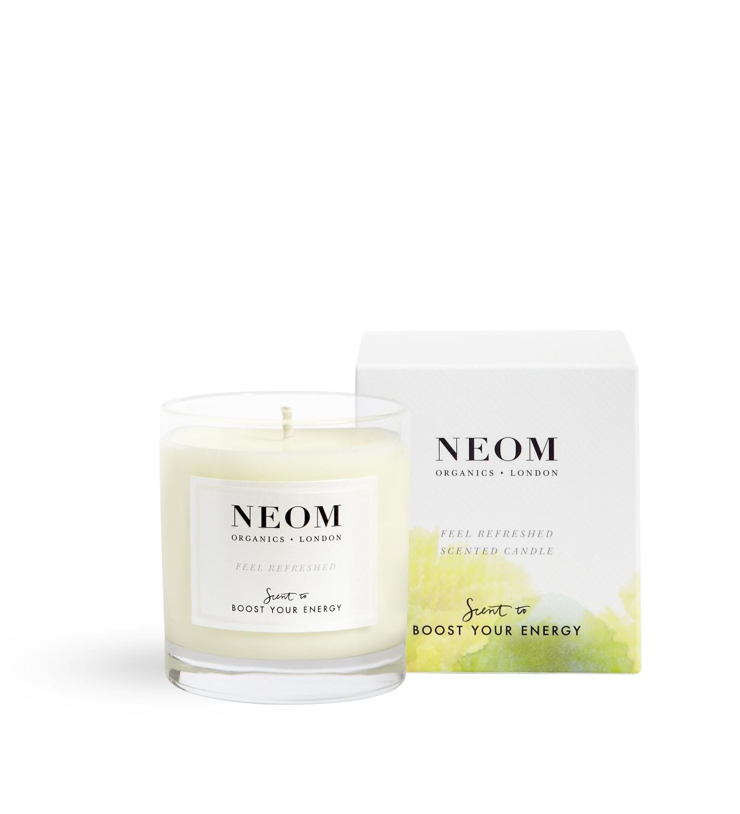 Neom Organics London 185g Scented Candle - Boost Your Energy | Pack of 1 - Buy Online on GoSupps.com