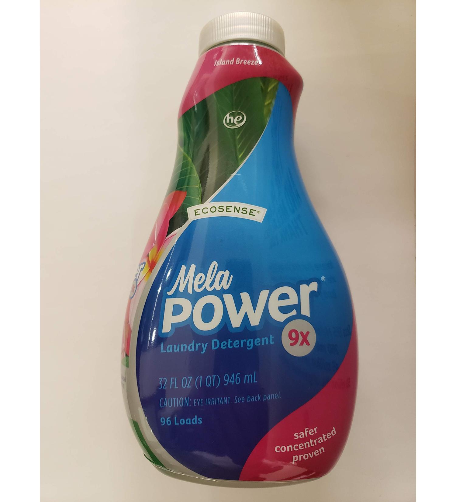Melapower 6x He Detergent-96-load Island Breeze