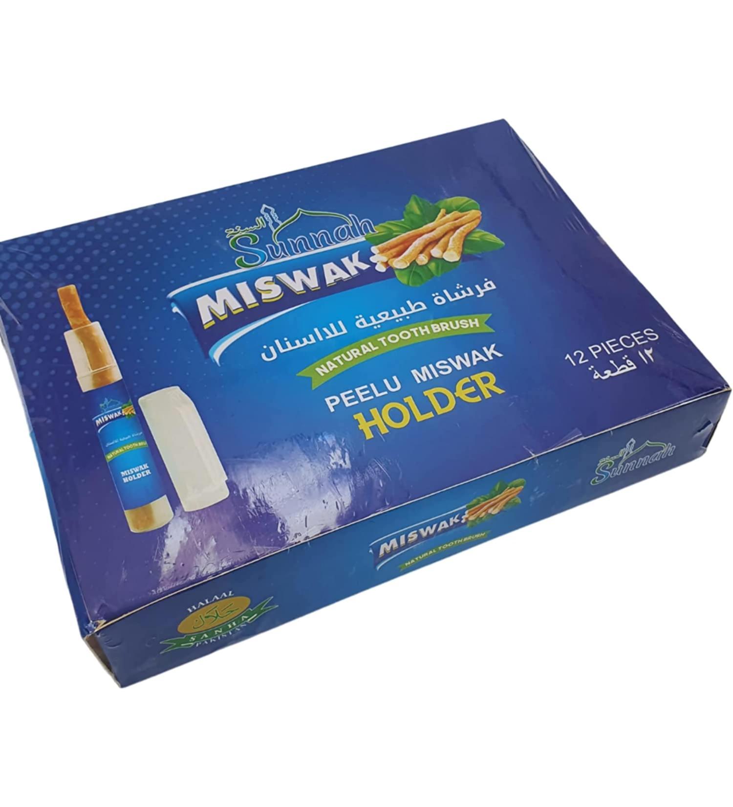 Organic Miswak Sticks for Teeth - Natural Chewing Sticks | Pack of 12 | Cleaning Disinfecting & Whitening - Buy Online on GoSupps.com