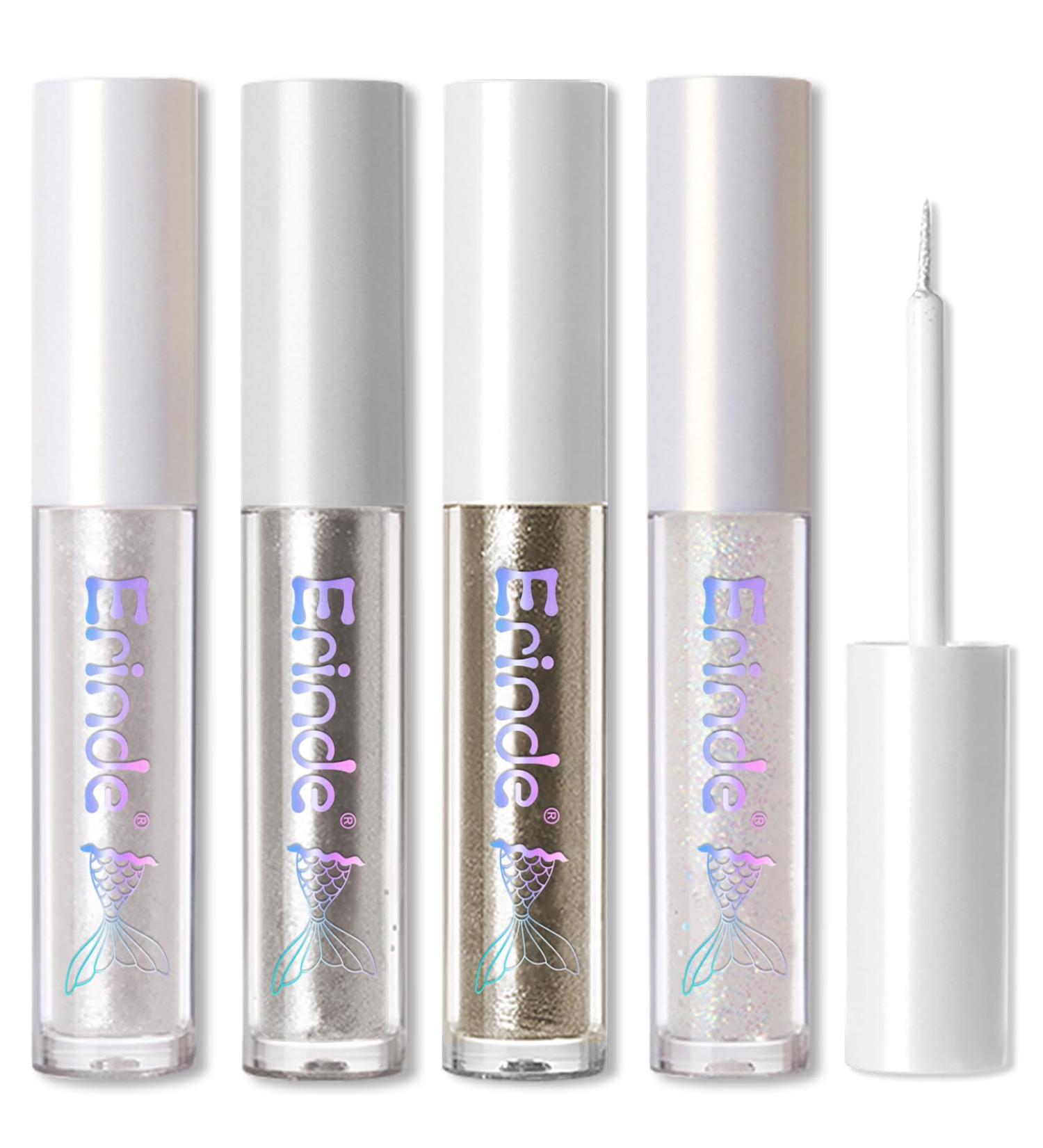 Erinde Liquid Glitter Eyeliner - Waterproof Highly Pigmented Metallic Shades for Stunning Eye Looks - Buy Online on GoSupps.com