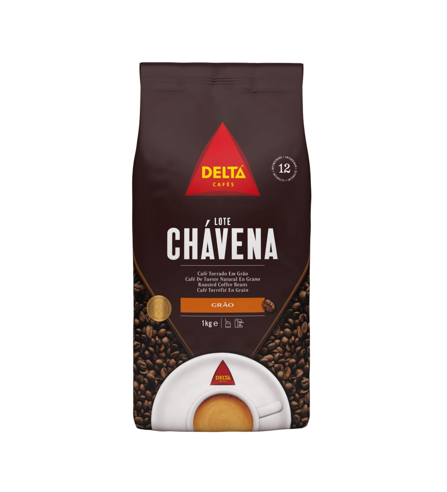 Delta, Lot Cup, Coffee, Lot Tasse, 1 Kg en Grains, Portugal, (Naturel 1 Kg)