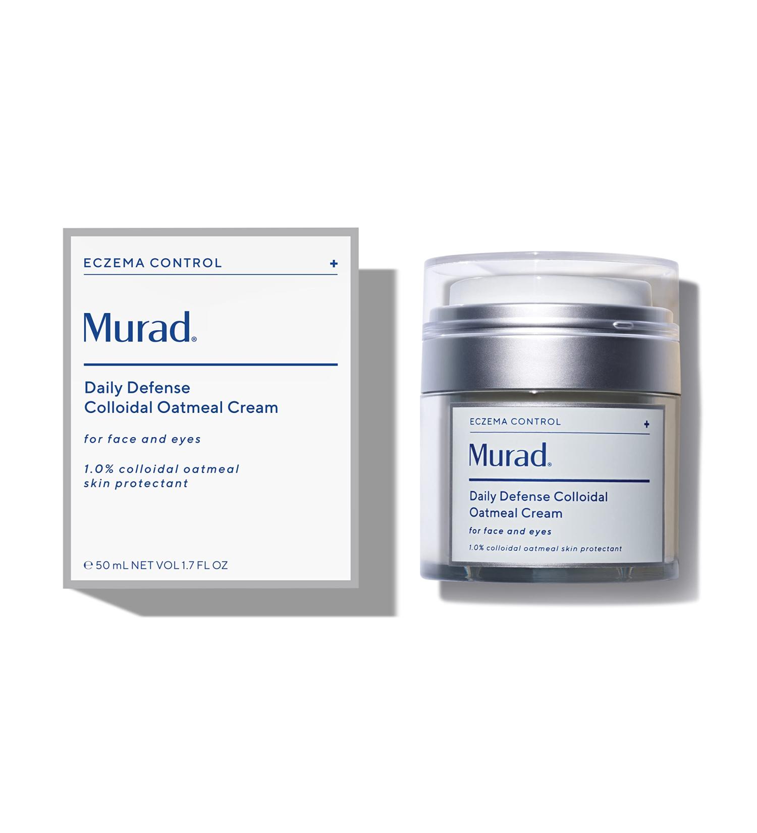 Murad Eczema Control Daily Defense Colloidal Oatmeal Cream - Redness and Itch Relief Moisturizer - Buy Online on GoSupps.com