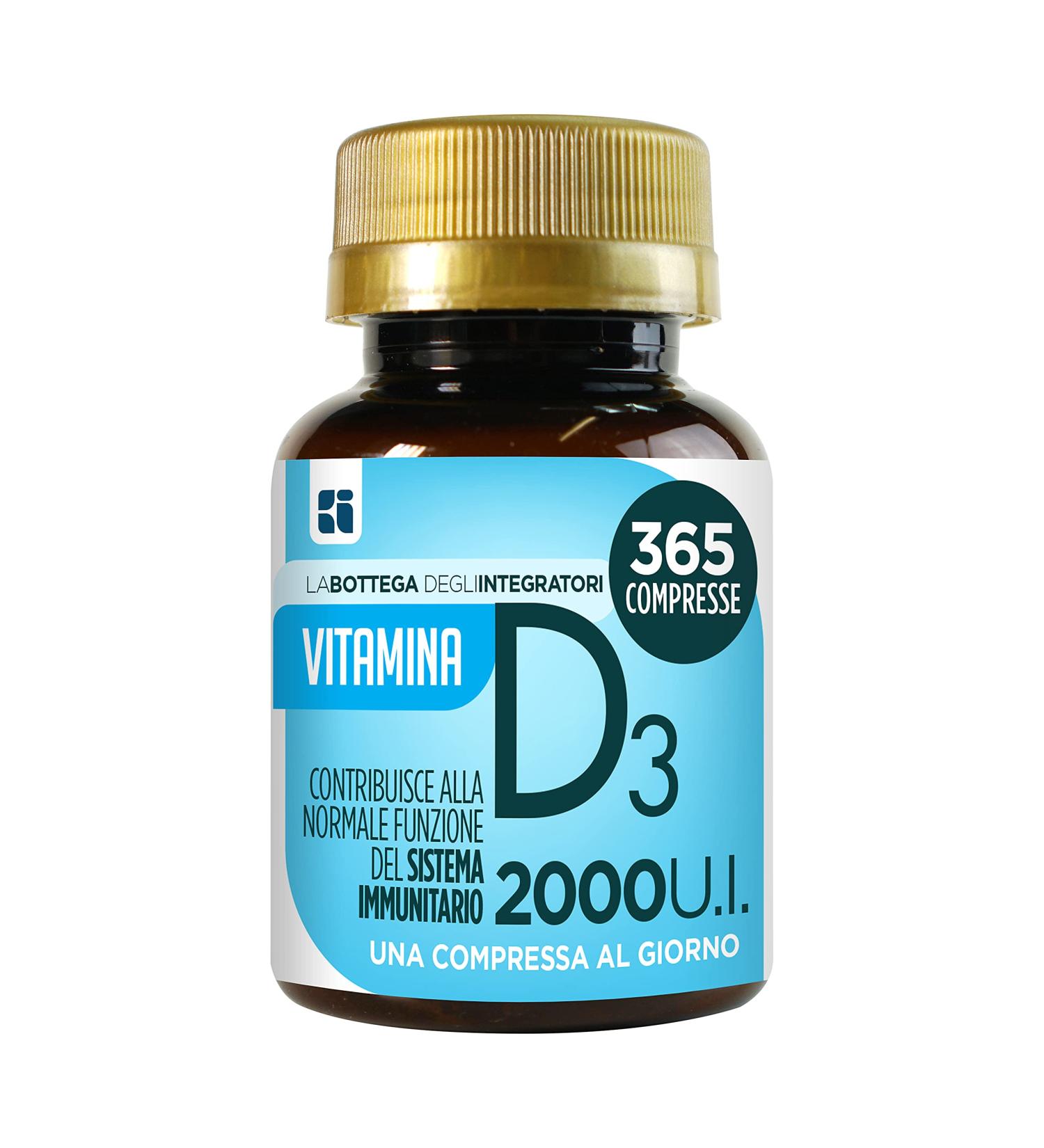 Vitamine D 365 comprim s 1 par jour 2000 UI 50 g | Syst me immunitaire | Os et dents | Extrait de mousse d'Islande | Convient aux v g tariens - Buy Online on GoSupps.com