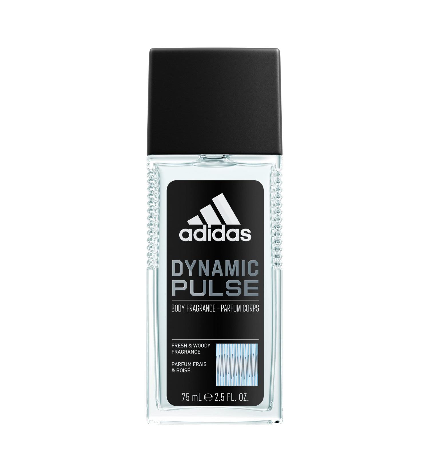 adidas Dynamic Pulse Body Fragrance for Men, 2.5 fl oz 2.50 Fl Oz (Pack of 1)