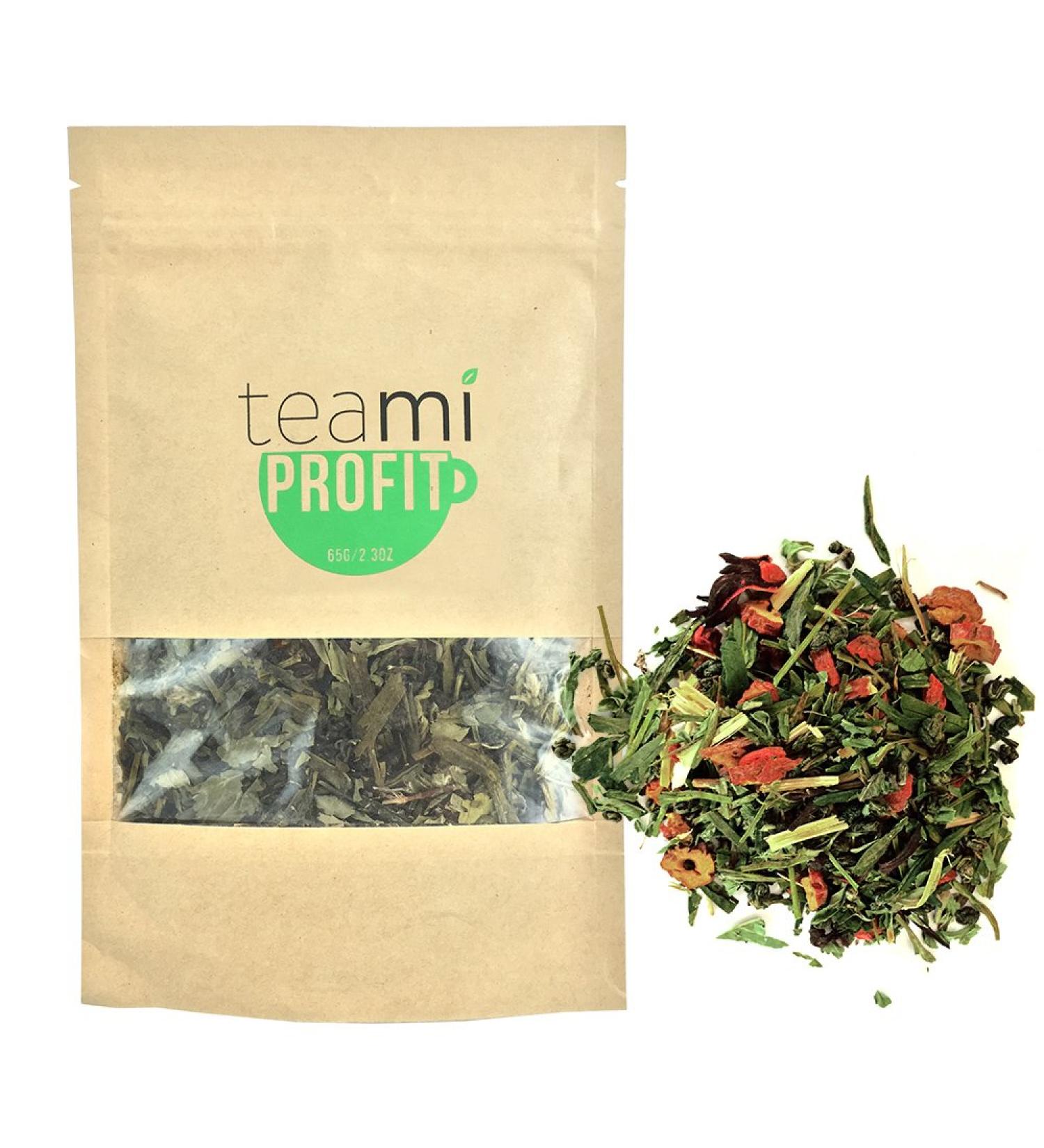 Teami Profit Loose Leaf Tea - 13 Servings | Natural Detox Blend - Buy Online on GoSupps.com