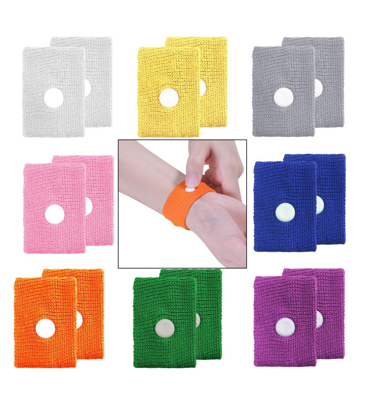 Inhemi 8 Pair Acupressure Bracelets for Nausea Relief | Anti-Uplaceness During Pregnancy & Seasickness - Shop Now Internationally! - Buy Online on GoSupps.com