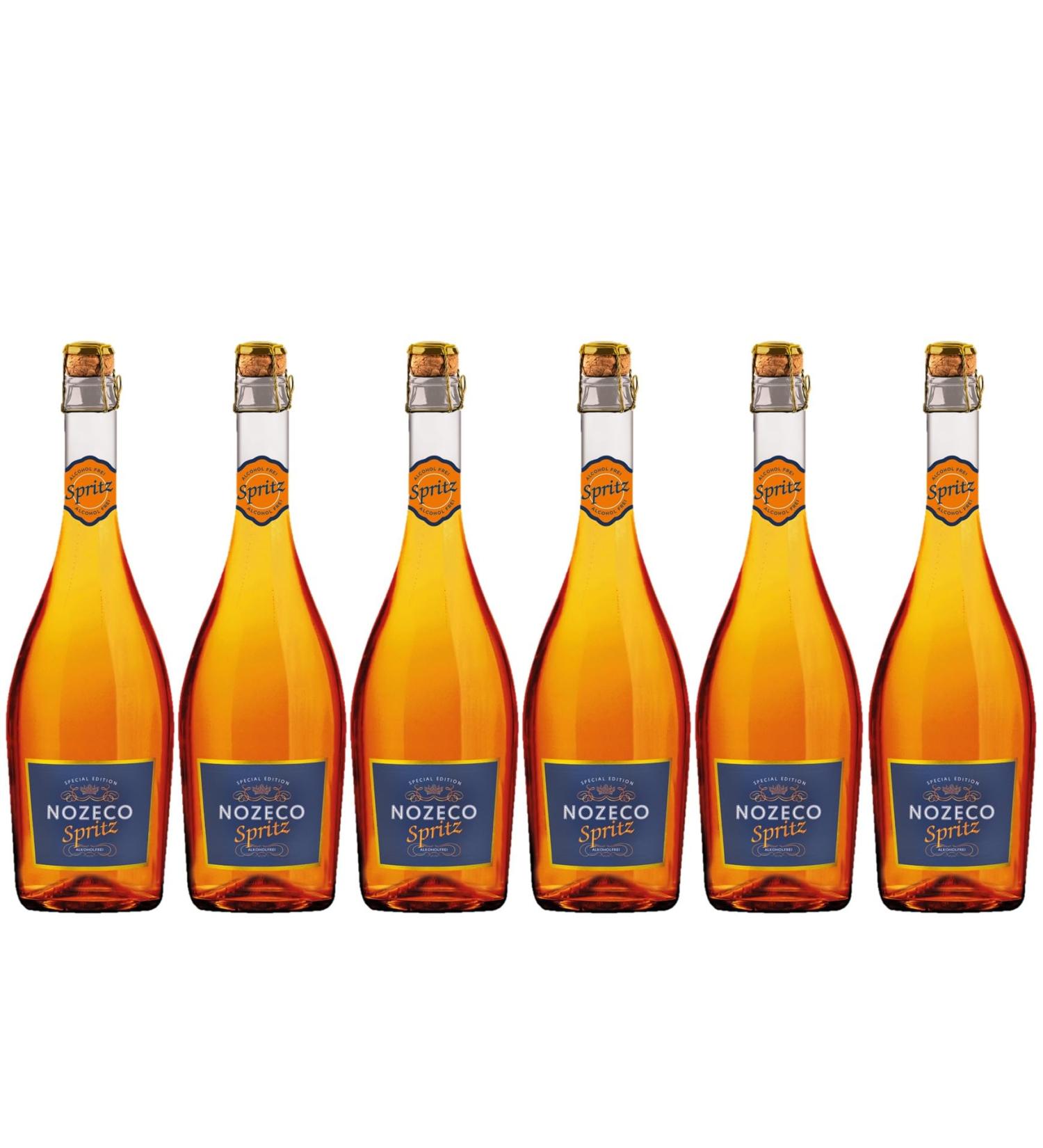 Nozeco Spritz Ready to Drink Alcohol-free Cocktail with Natural Citrus Flavors (6 x 0.75 L) - Buy Online on GoSupps.com