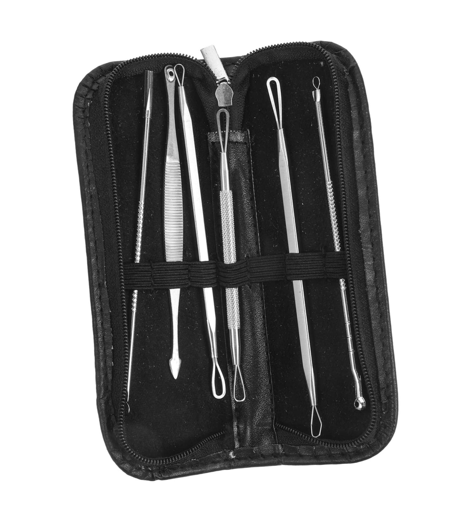 Balacoo 1 Set Blackhead Removal Tool Pimple Extraction Tool Daily Use Portable Remover Stainless Steel - Buy Online on GoSupps.com