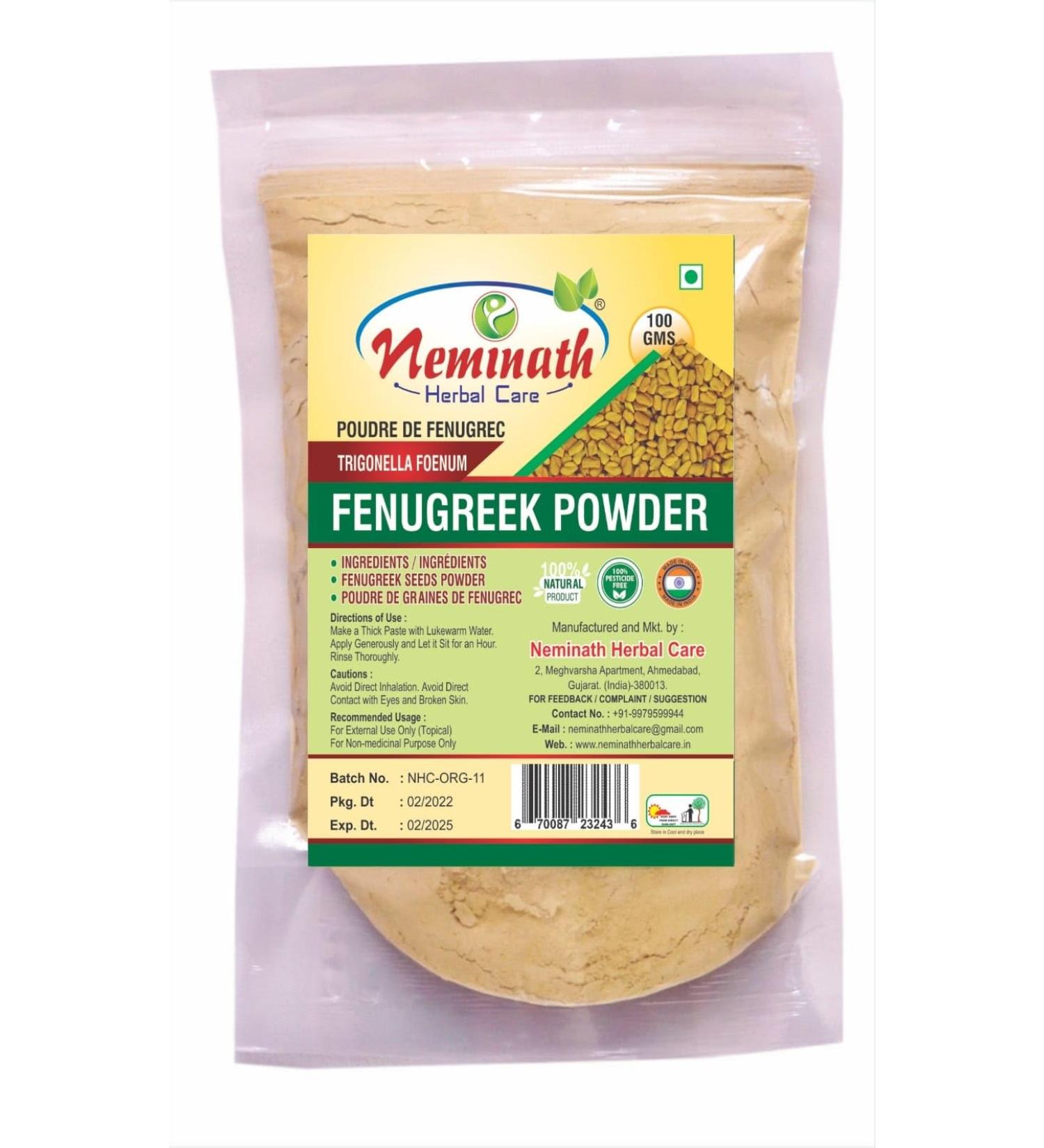 Fenugreek Powder (100 Grams) For Hair External Use