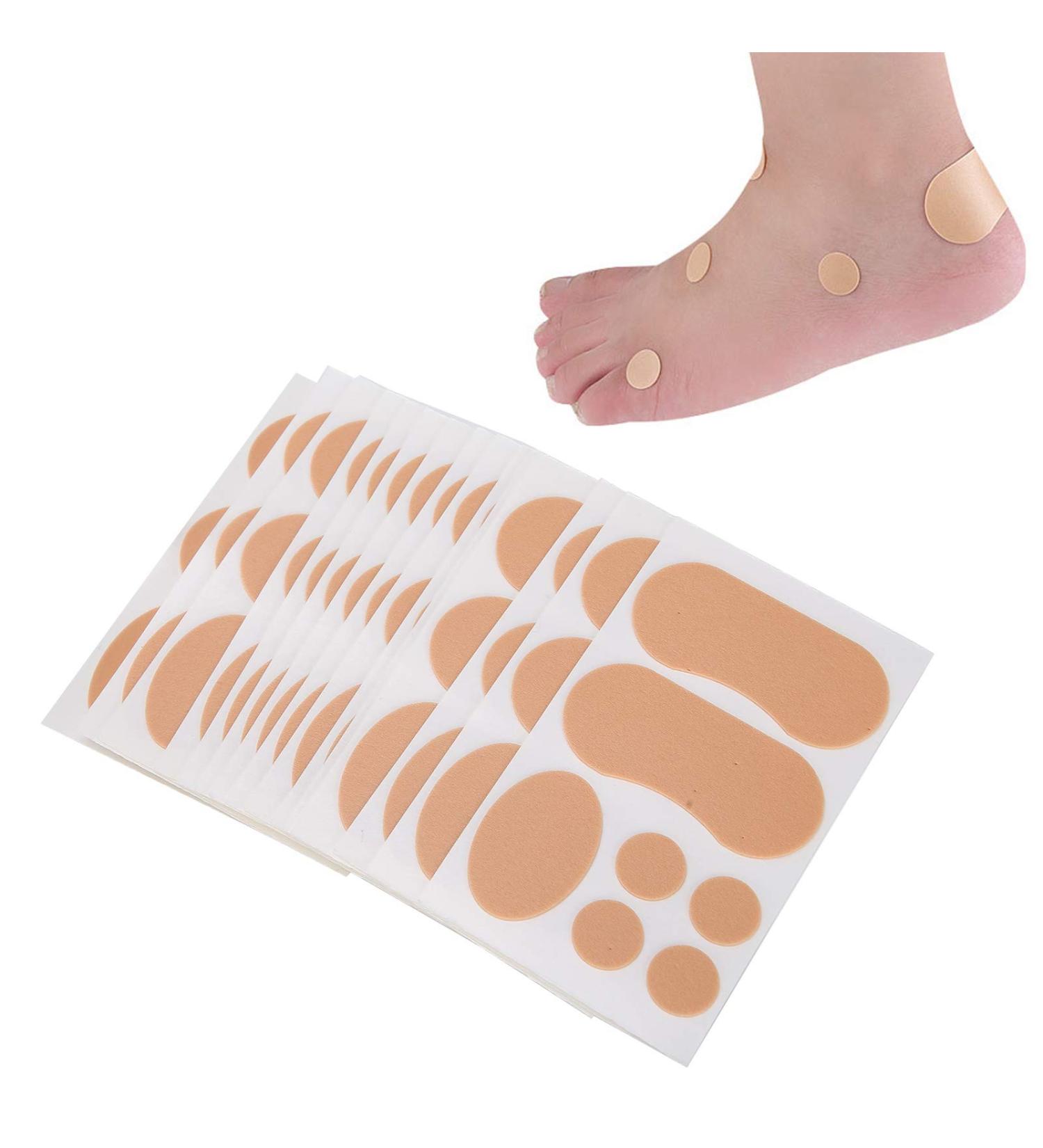 15 Sheet Waterproof Heel Stickers - Slip-Resistant Wear-Resistant Self-Adhesive Corn Pads for Calluses & Pain Relief - Foot Care Tool - Buy Online on GoSupps.com