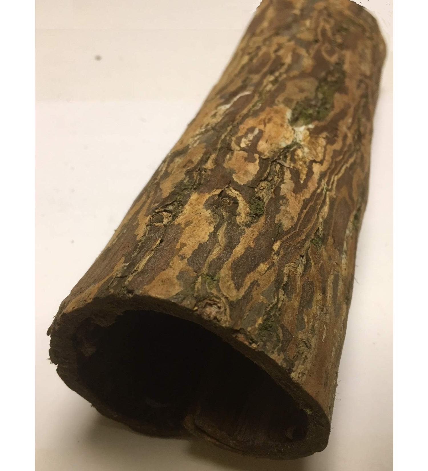 Indian Almond Tree Bark Tube (Diameter: 4-5 x 15 cm) Catappa Barks Cave