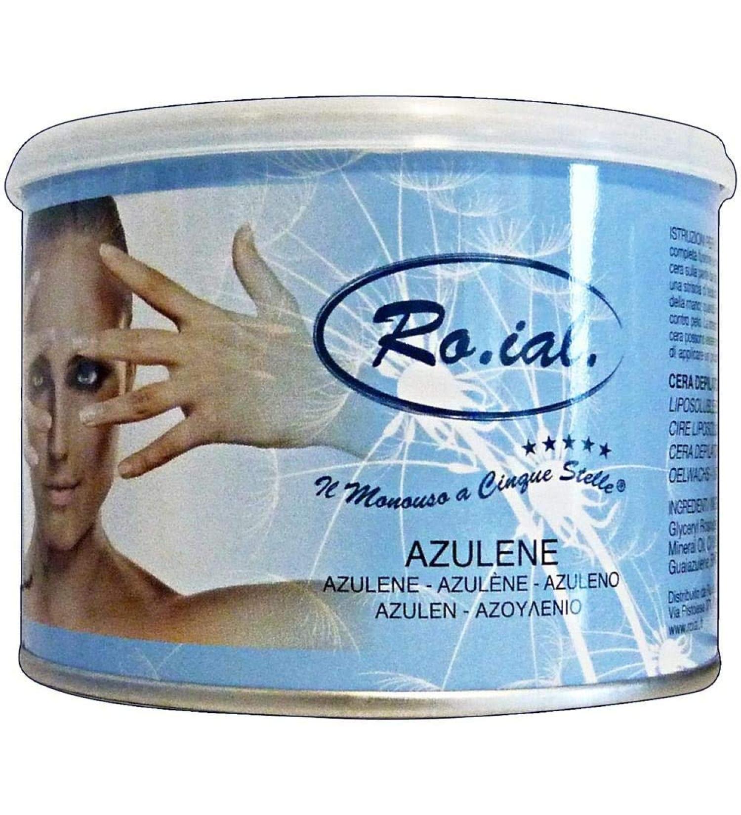 Roial Cera Depilatoria Azulene Wax Melt 400ml - Best Offer 500g International Shipping - Buy Online on GoSupps.com