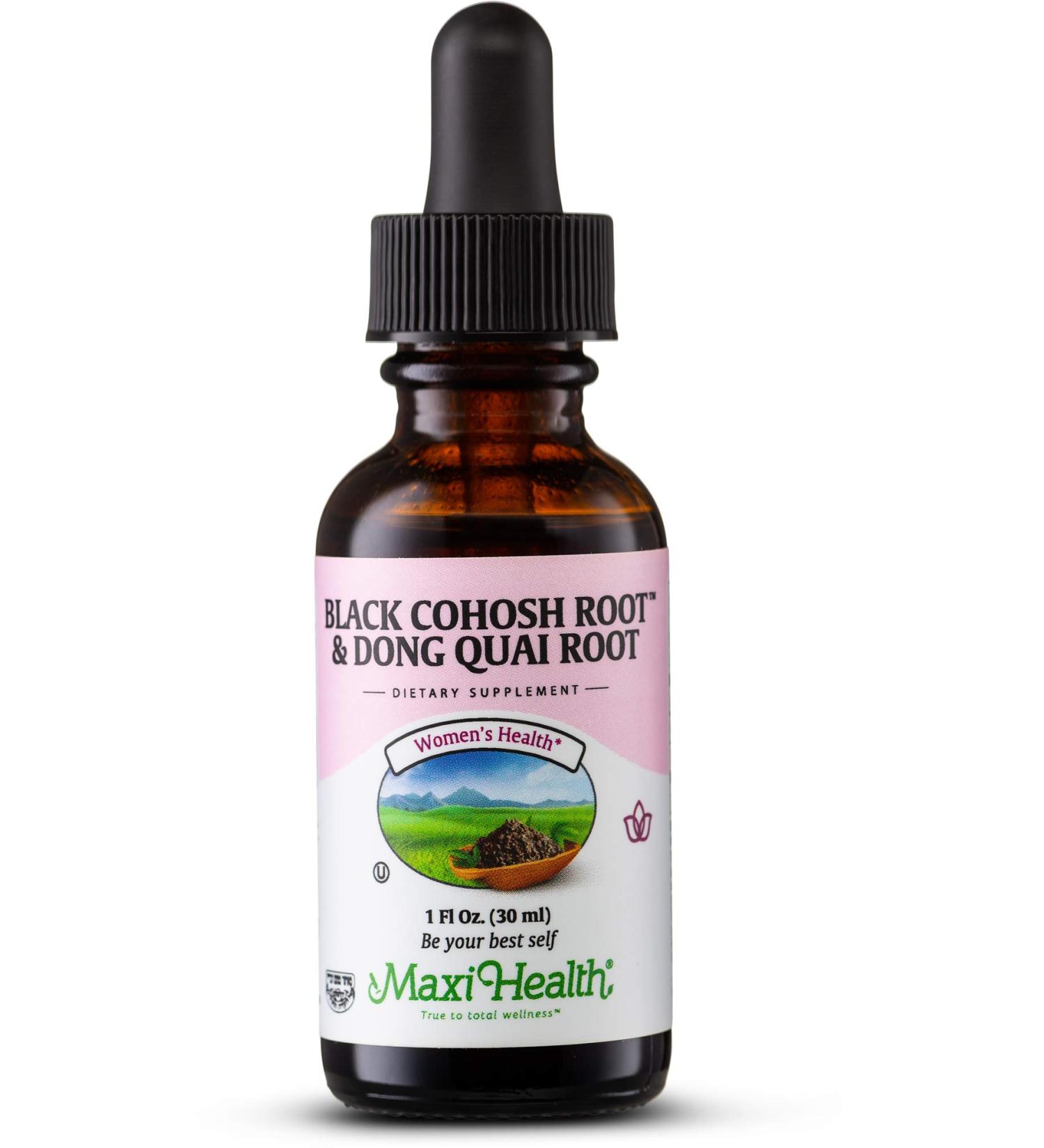 Maxi Health Women's Formula - Black Cohosh & Dong Quai Root Extract - 1 Fl Oz - Kosher - Buy Online on GoSupps.com
