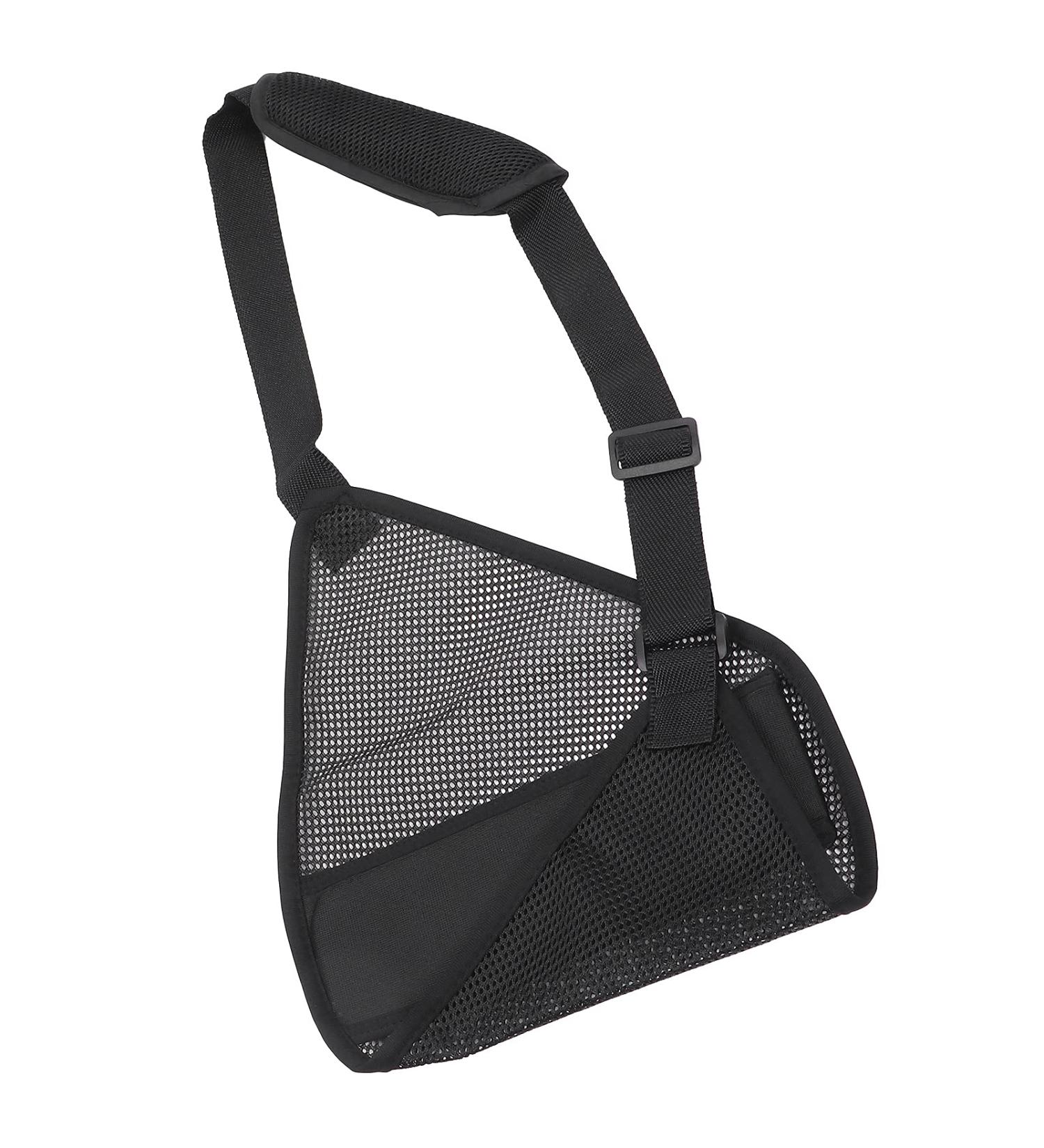 ZJchao Adjustable Arm Sling - Breathable Shoulder Immobilizer & Elbow Support Strap for Broken Arm & Shoulder Injury - Buy Online on GoSupps.com