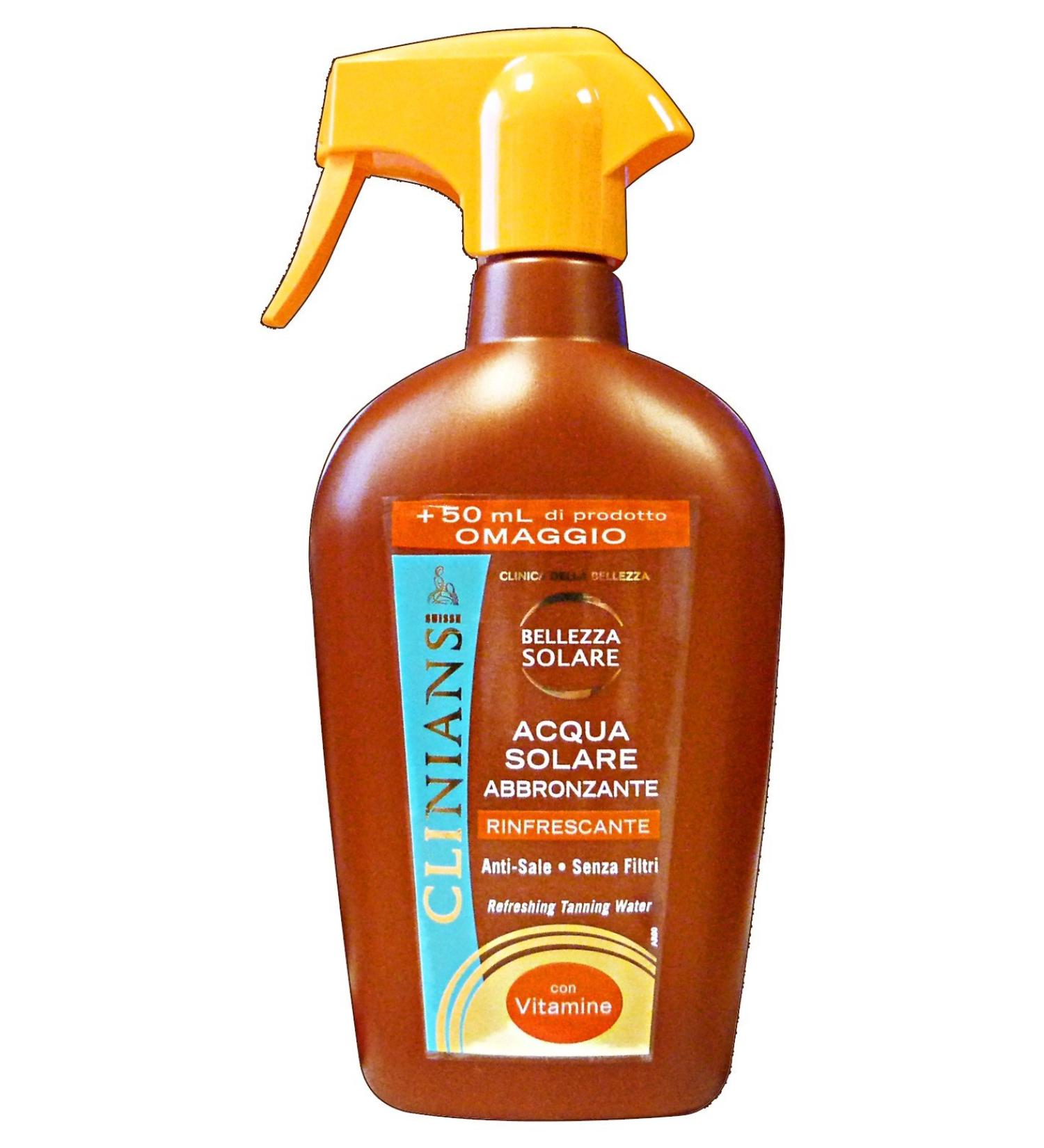 Set of 6 CLINIANS Refreshing Solar Water 450 ml Sun Products