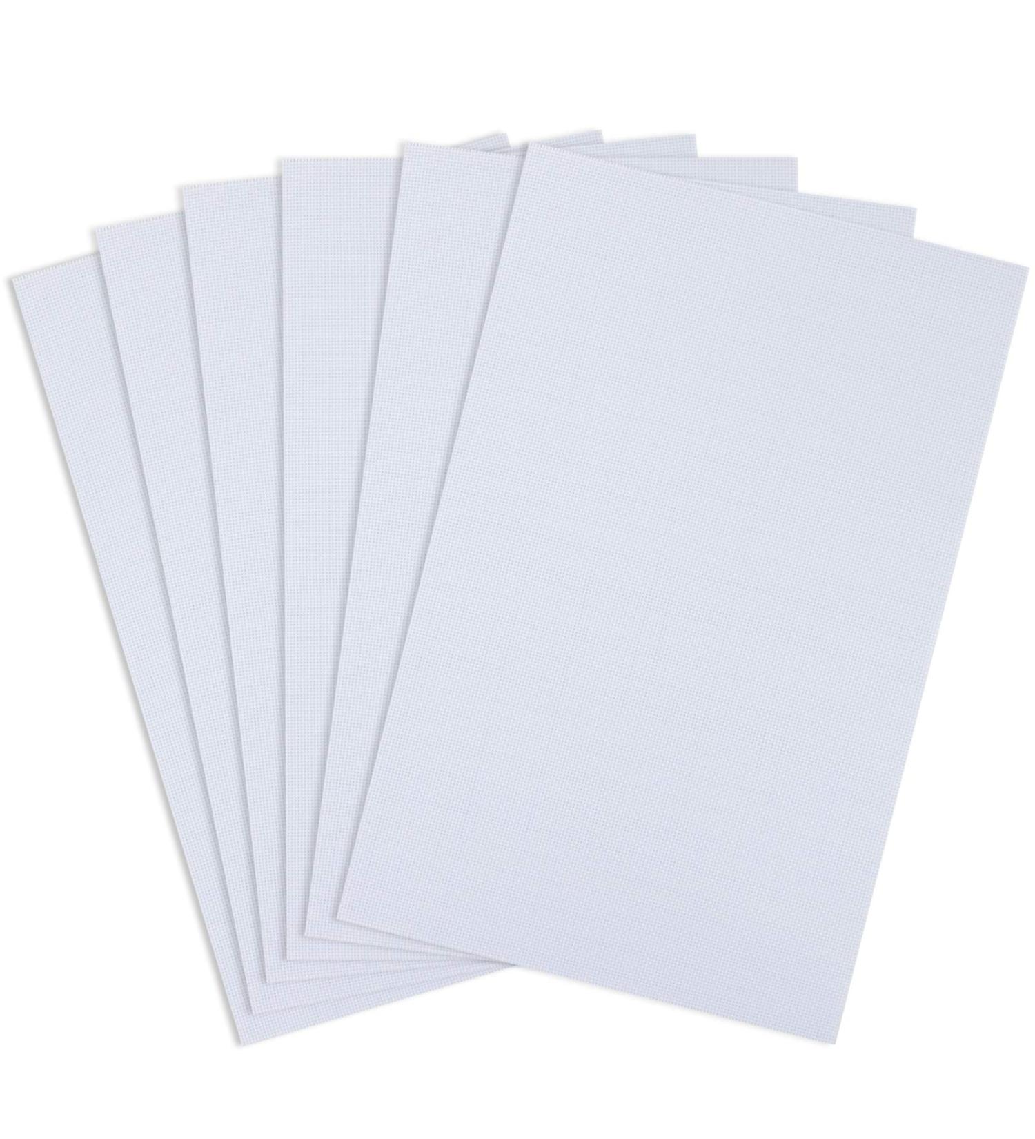 Similane 14 Count White Aida Cloth - 6 Pieces, 12x18 Inch - Cross Stitch Fabric - Buy Online on GoSupps.com
