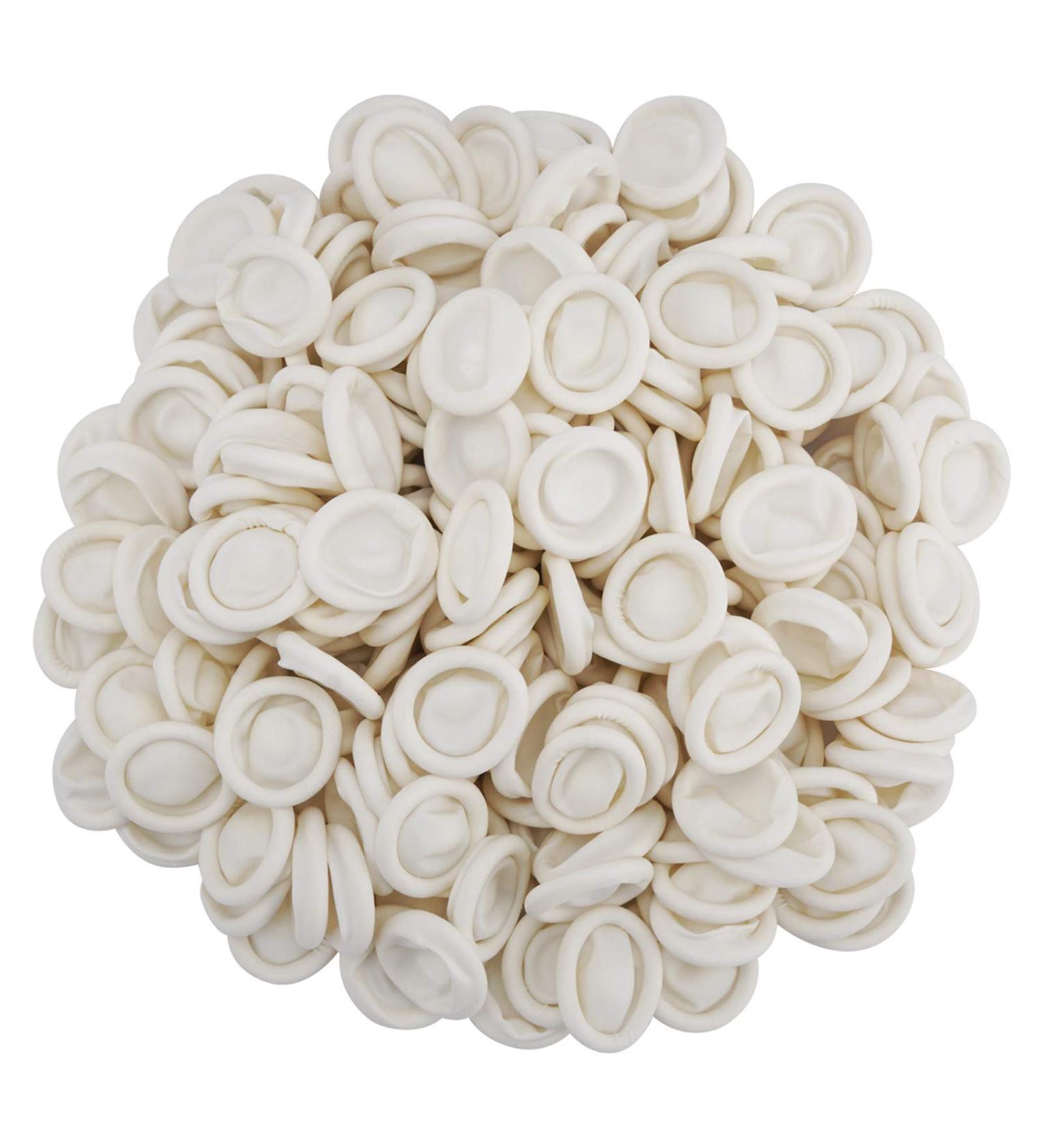 Cuttte Latex Finger Cots - 330 Pcs, Disposable Medium Fingertips Protector - Buy Online on GoSupps.com