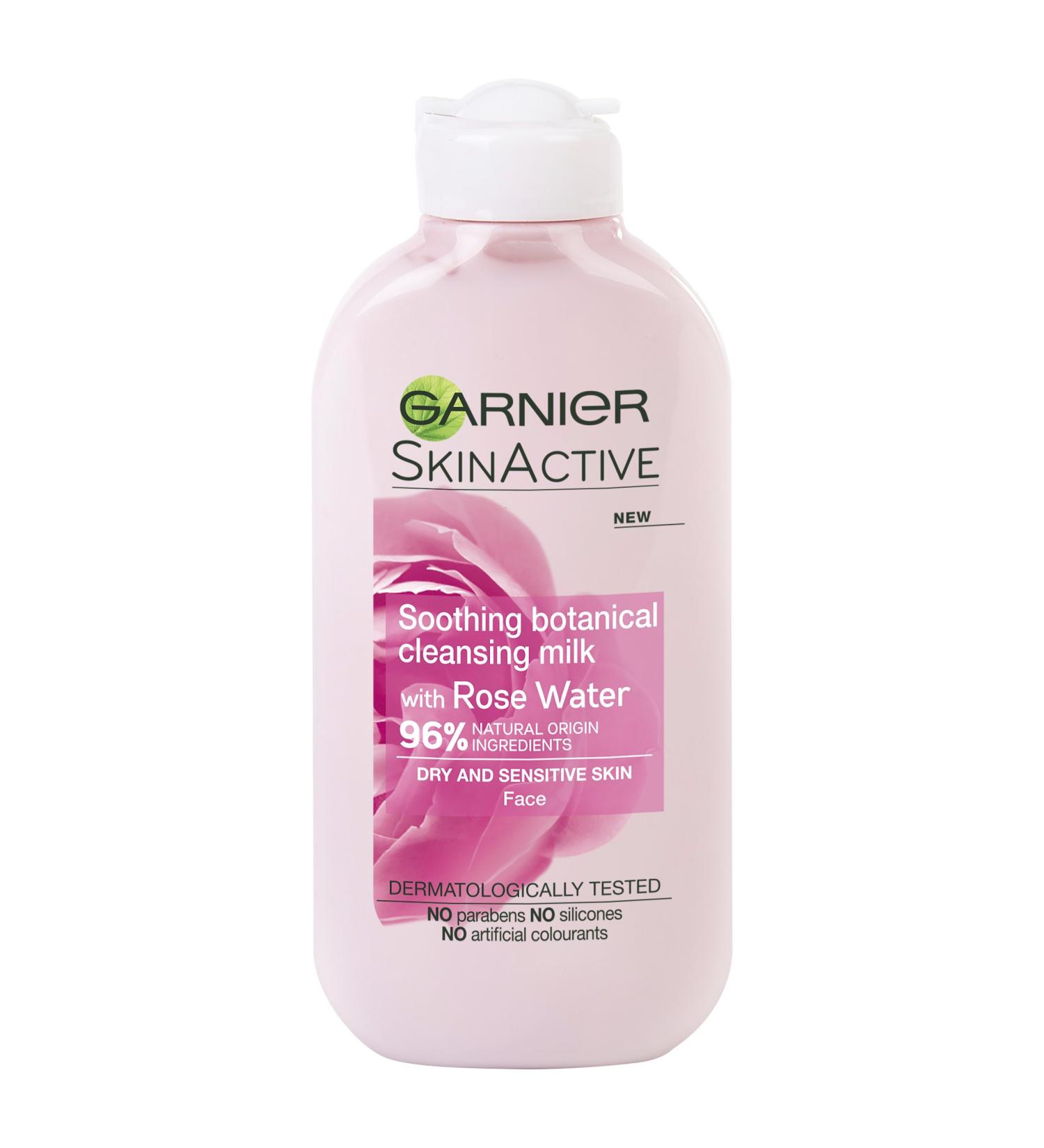 Garnier Garnier SkinActive Rosewater Cleansing Milk for dry and sensitive skin (200 ml)