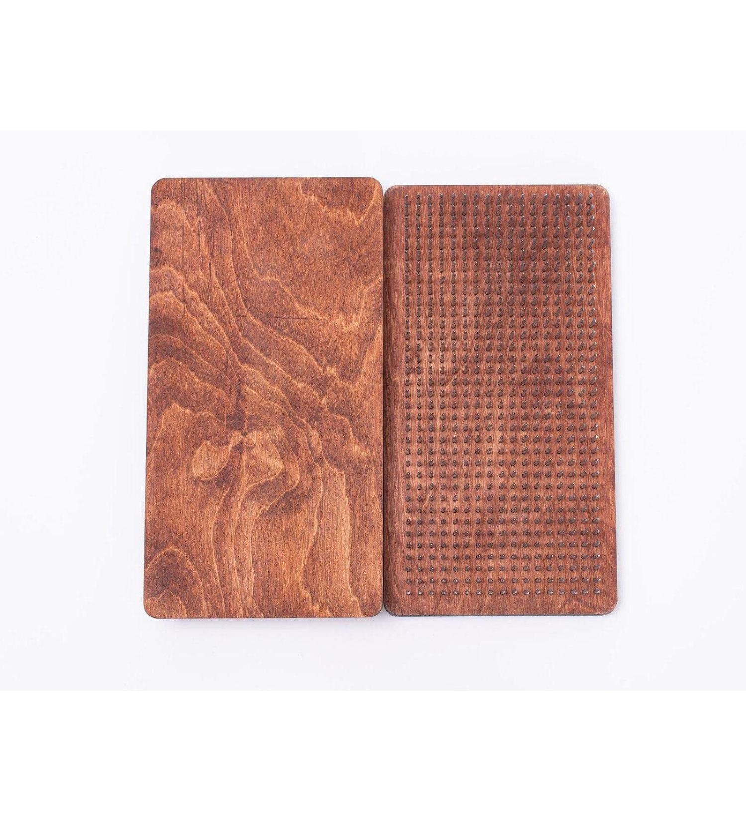 Generic Sadhu Board - Handmade Yoga Board with Galvanic Nails | Birch Wood | 0.8cm Nail Pitch | Perfect for Beginners | International Shipping Available - Buy Online on GoSupps.com