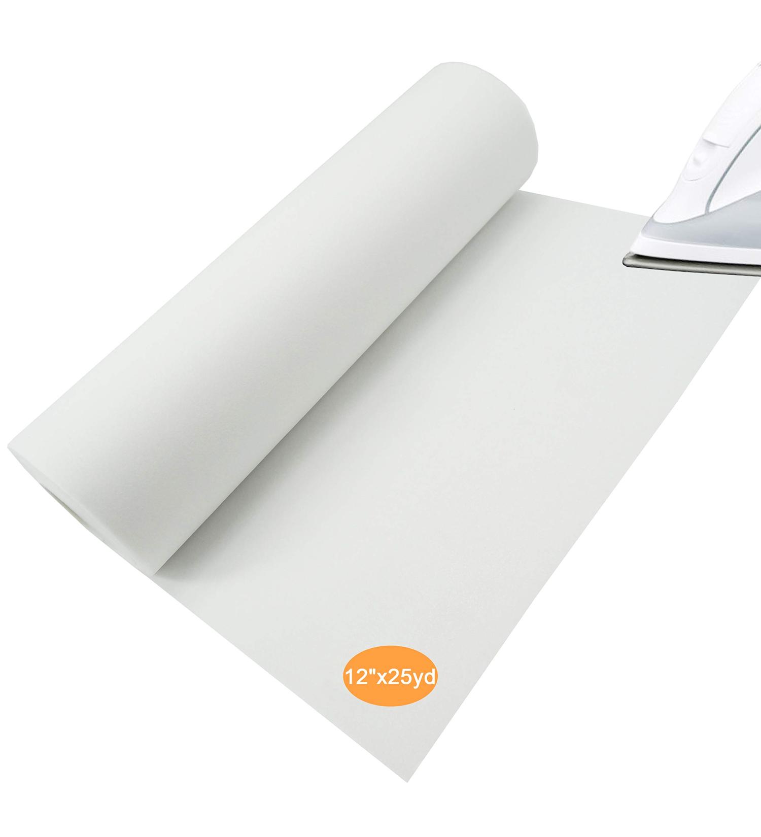 New brothread Fusible Iron on Tear Away Embroidery Stabilizer - 12 x 25 Yd Roll - Medium Weight - 3 Options Available - Buy Online on GoSupps.com