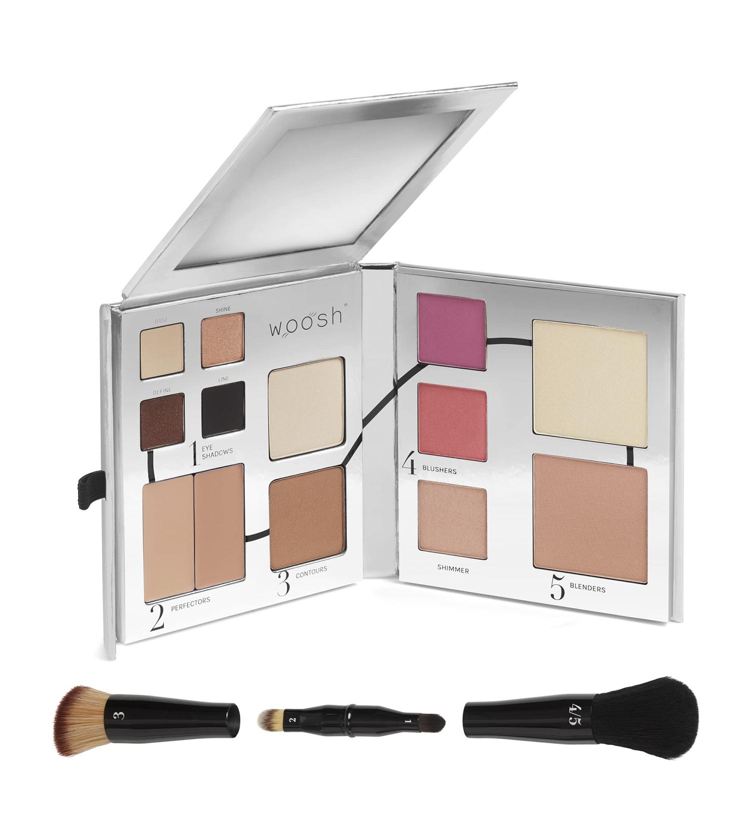 Woosh Beauty Fold Out Face Palette 1 Light - All-in-One Full Face Palette - Buy Online on GoSupps.com