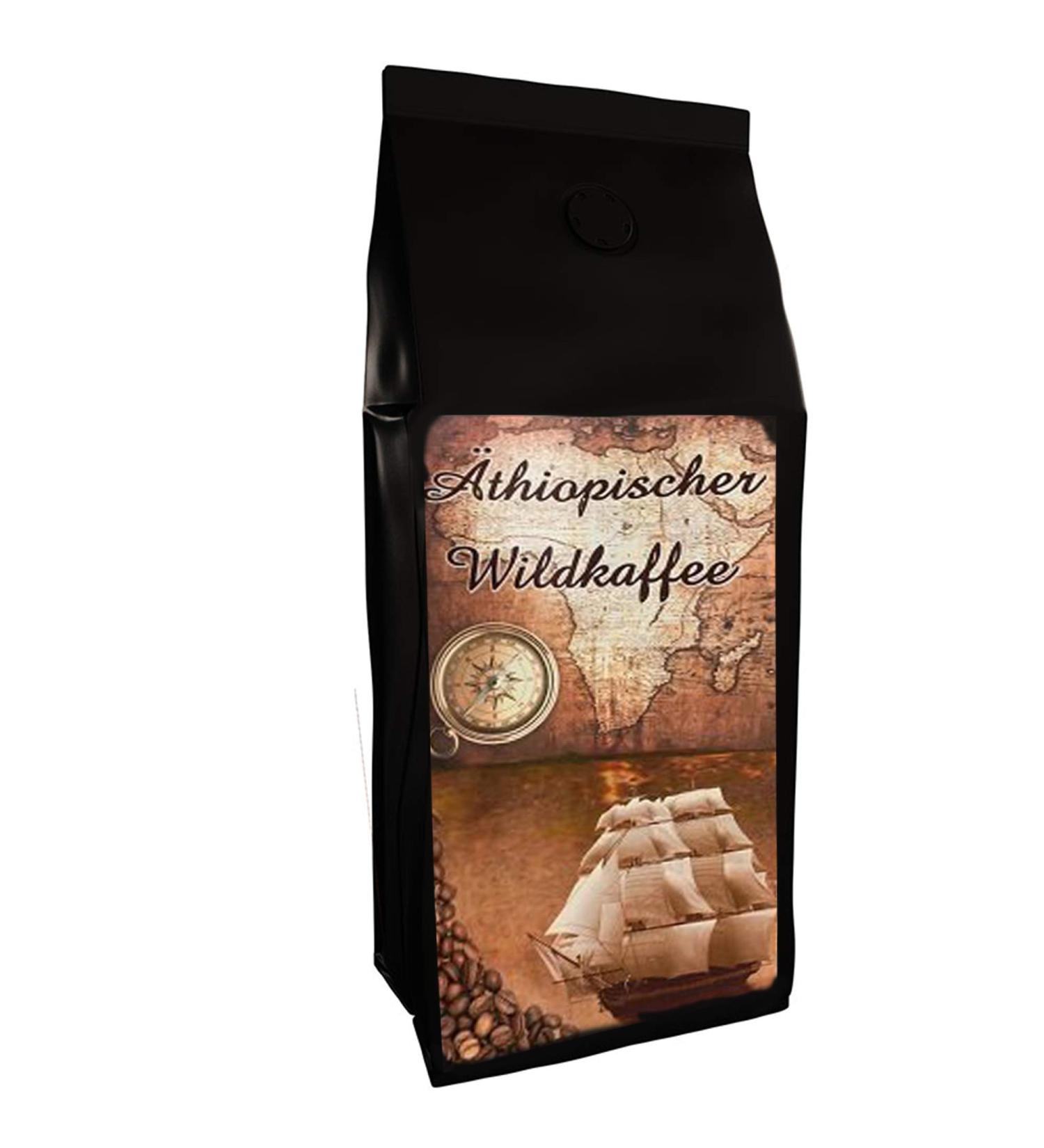 C&T caf Sauvage Les Grains de caf d'Ethiopie Grains Entiers (1000 g)