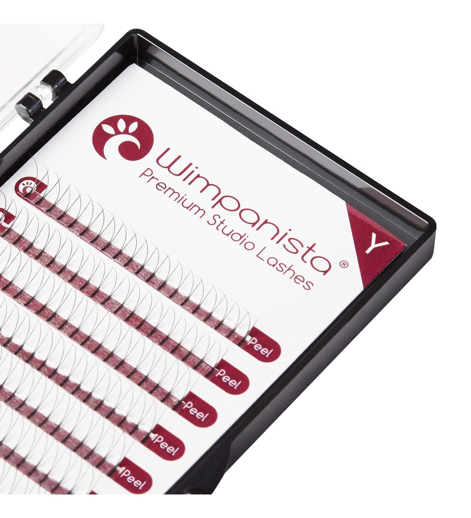 Y Lashes - C Curl Silk 2D Cluster Eyelashes | 0.15mm Thickness | Wimpanista | 10mm Eyelash Extensions - Shop Internationally! - Buy Online on GoSupps.com