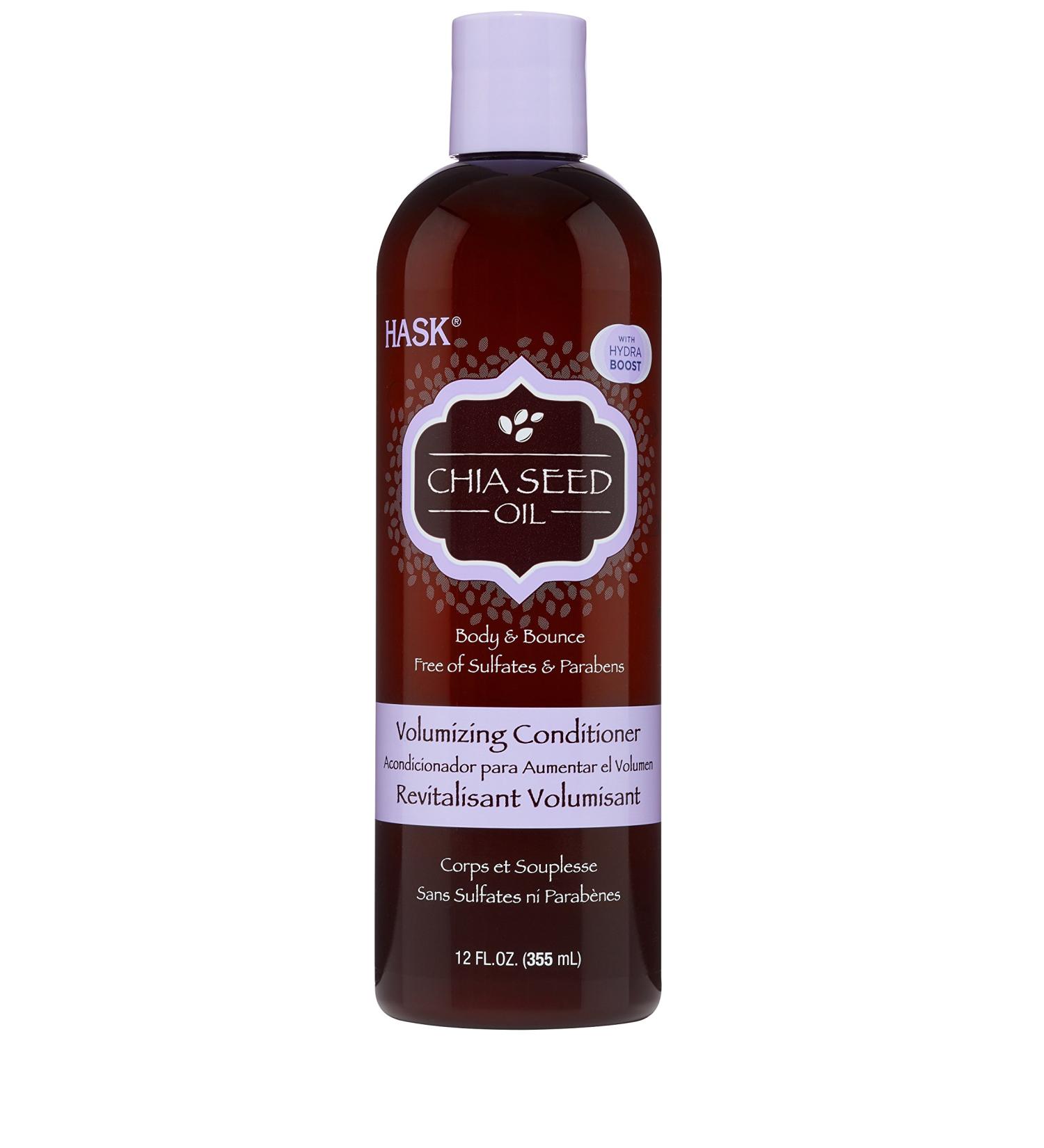 Hask Volumizing Conditioner with Chia Seed - 12 oz | Adds Volume and Strengthens Hair - Buy Online on GoSupps.com