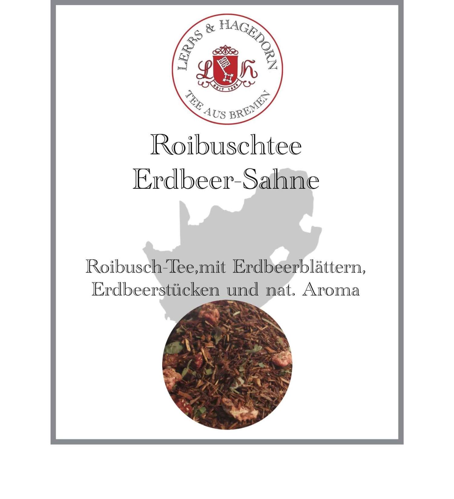  Lerbs & Hagedorn Rooibos tea Strawberry nursery 250 g - Buy Online on GoSupps.com