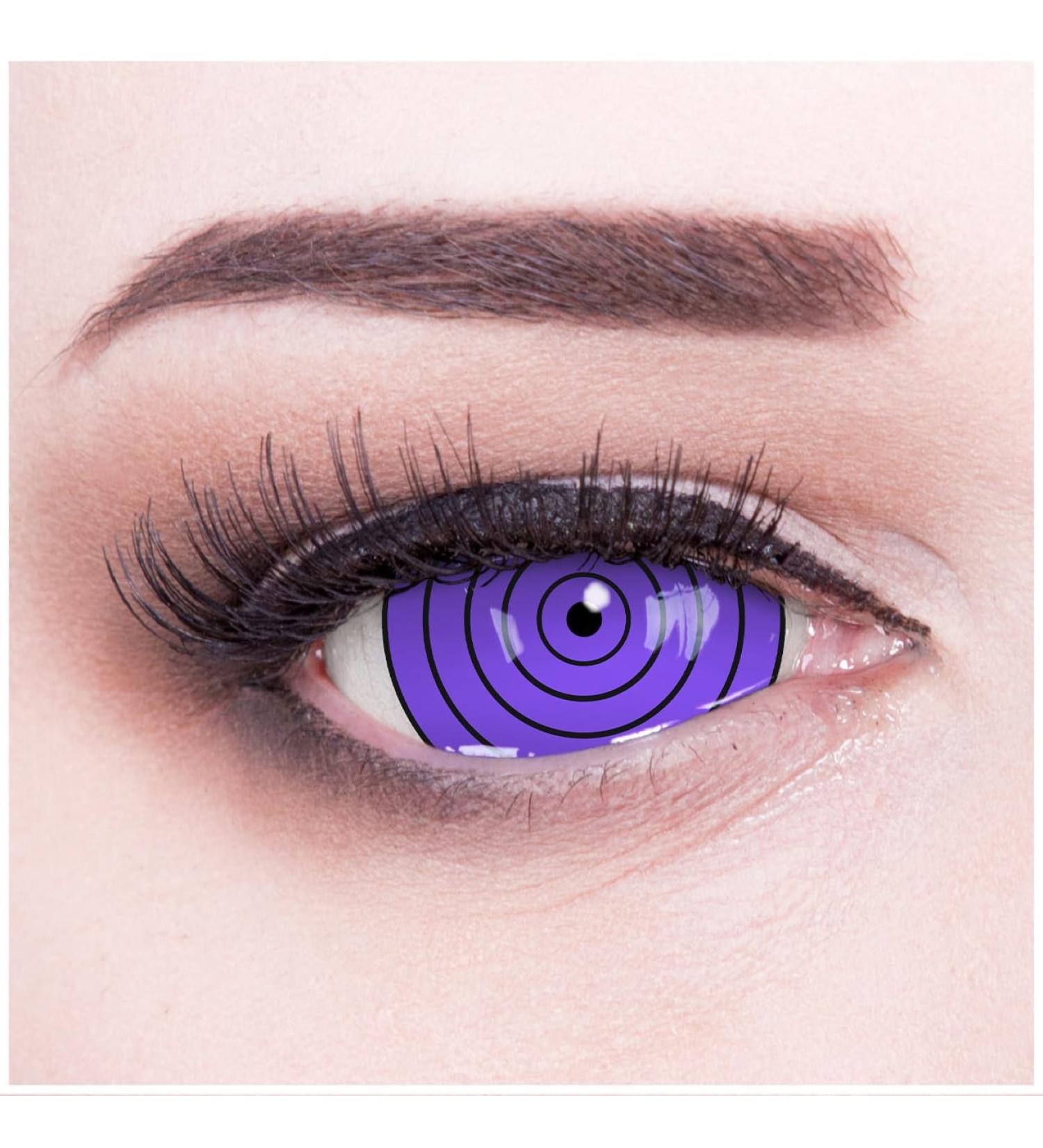 Buy Violet Rinnegan 22mm Sclera Contact Lenses - Top Quality Crazy Fun for Fasching & Halloween | Evil Lens - Buy Online on GoSupps.com