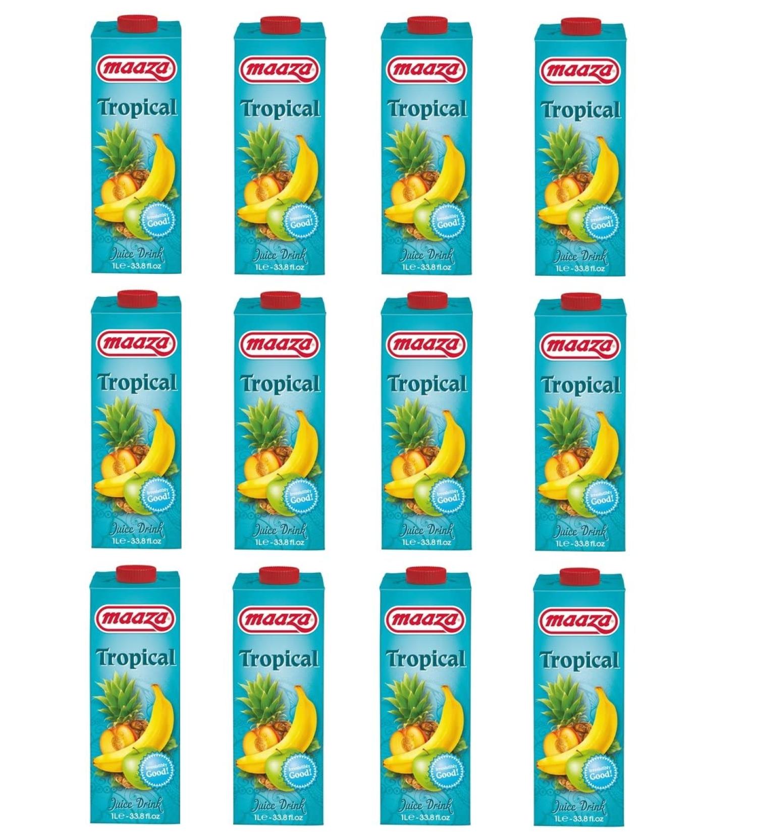 12 x Tropical Juice Drink 1 L Juice Drink