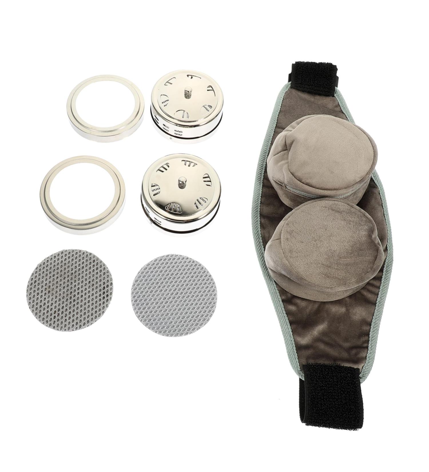 Buy Lurrose Moxibustion Package - Waist & Belly Canister Hip Belt Accessories | Pure Copper Moxa Case for Effective Moxibustion Treatment - Buy Online on GoSupps.com