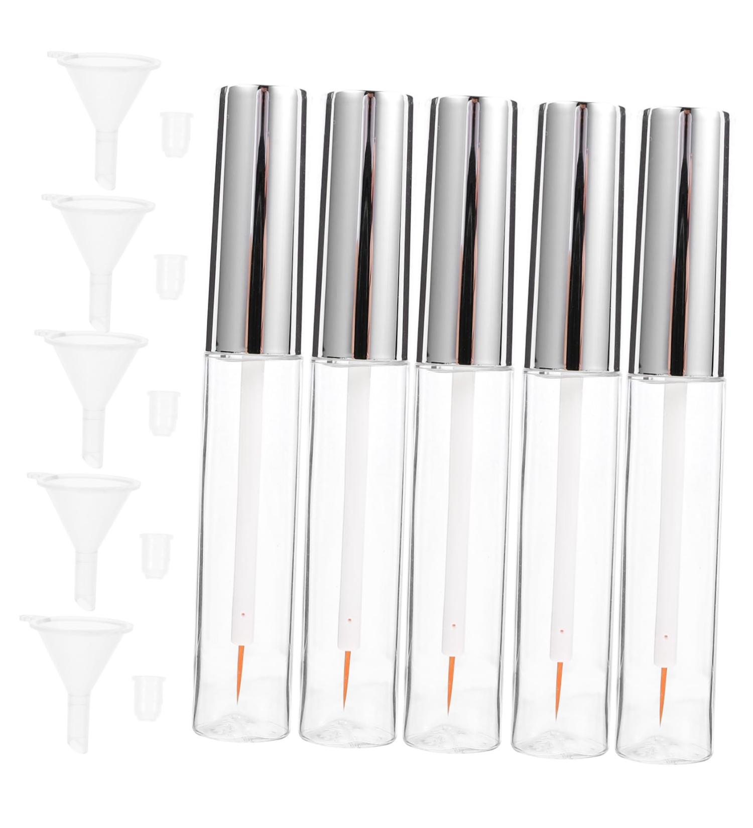 HAPINARY 35 Pcs Mascara Tube with Wand oil Lash Serum Pump Bottle Dispenser Fat Oil Oils Transparent - Buy Online on GoSupps.com