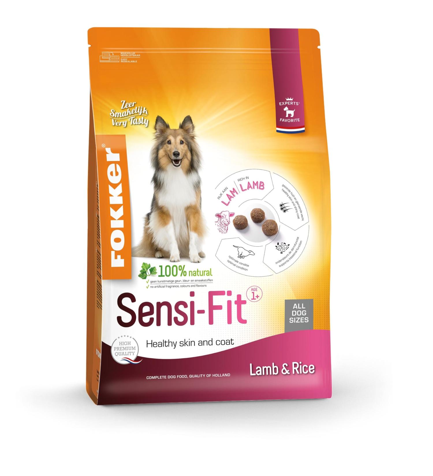 Fokker sensi-fit lamb / rice, 13 KG