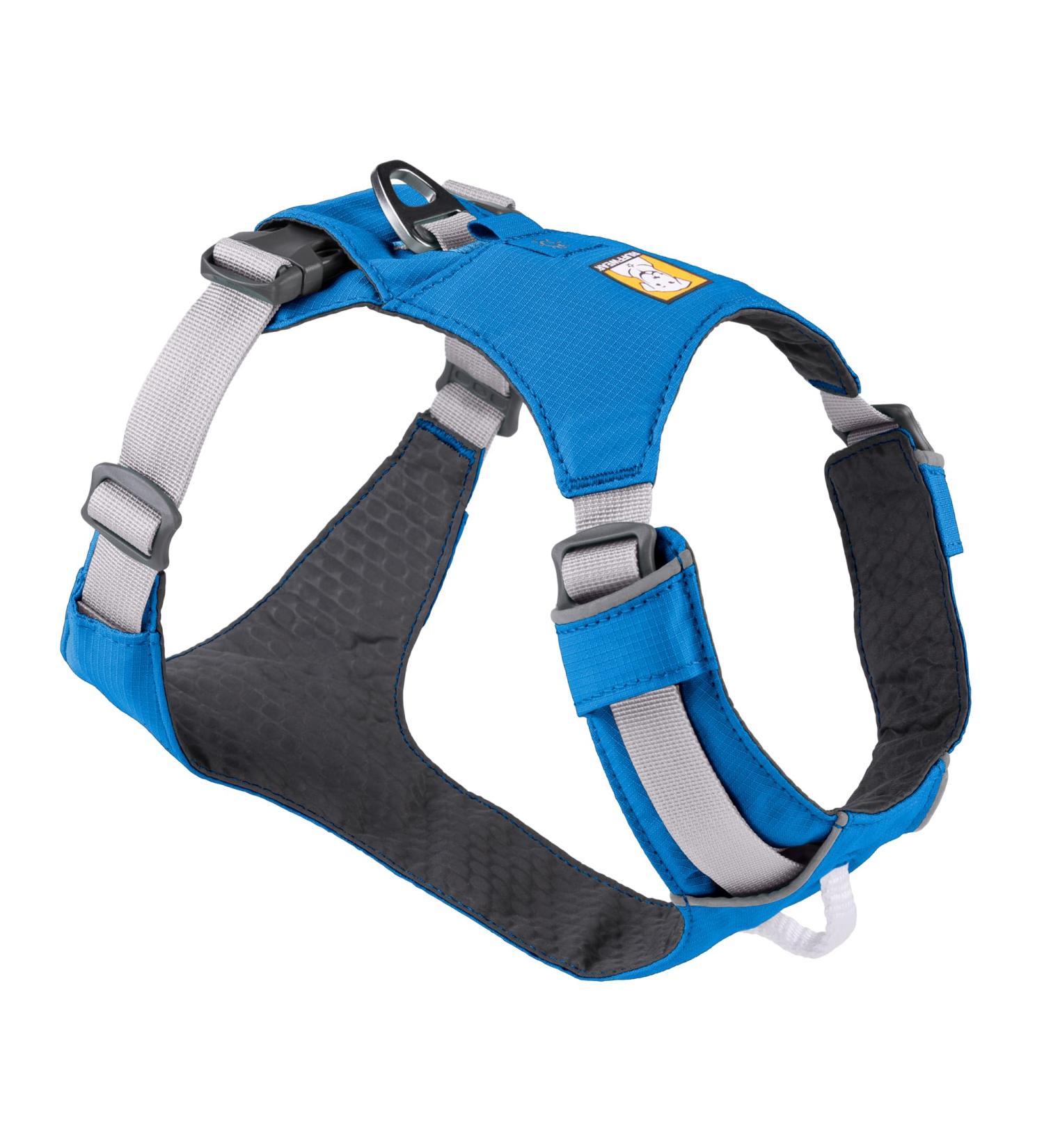 Ruffwear Hi & Light Dog Harness | No Pull Fully Adjustable Lightweight | Sizes XXXS to XL | Blue Dusk - Perfect for All Breeds - Buy Online on GoSupps.com
