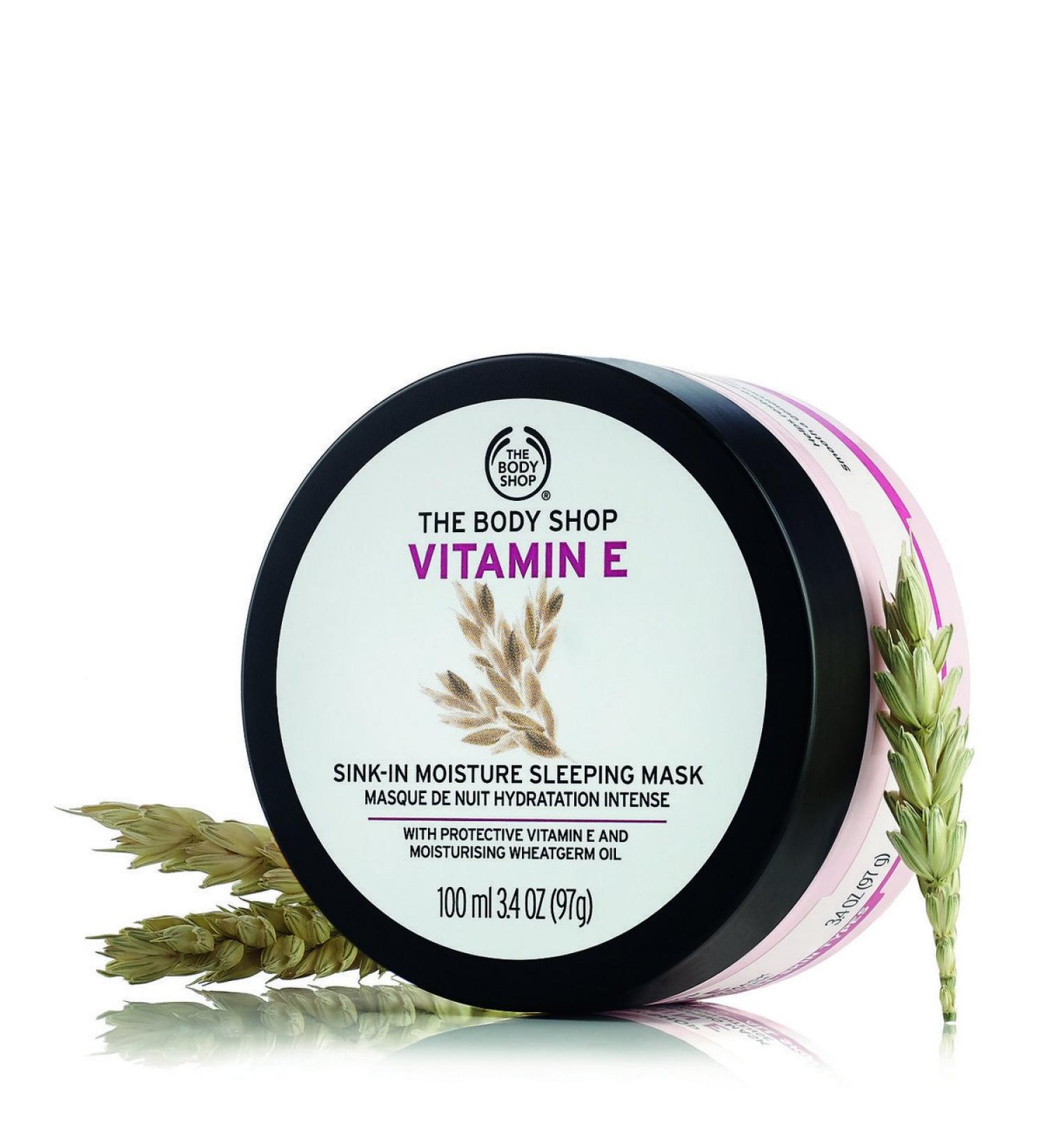The Body Shop Vitamin E Moisture Sleeping Mask 100ml - Buy Online on GoSupps.com