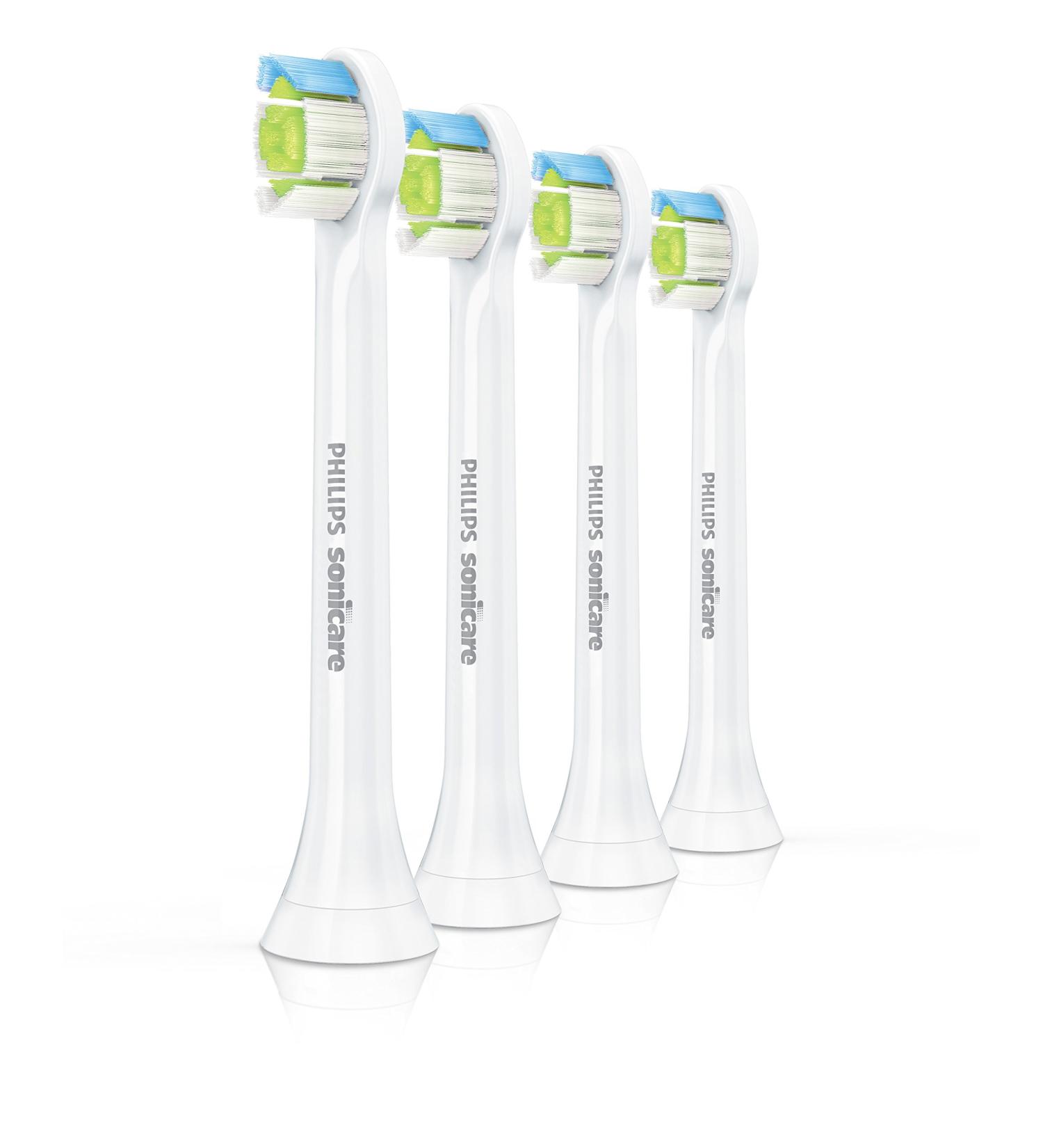 Philips Sonicare DiamondClean Compact Toothbrush Heads - Pack of 4 (HX6074/26) - Buy Online on GoSupps.com