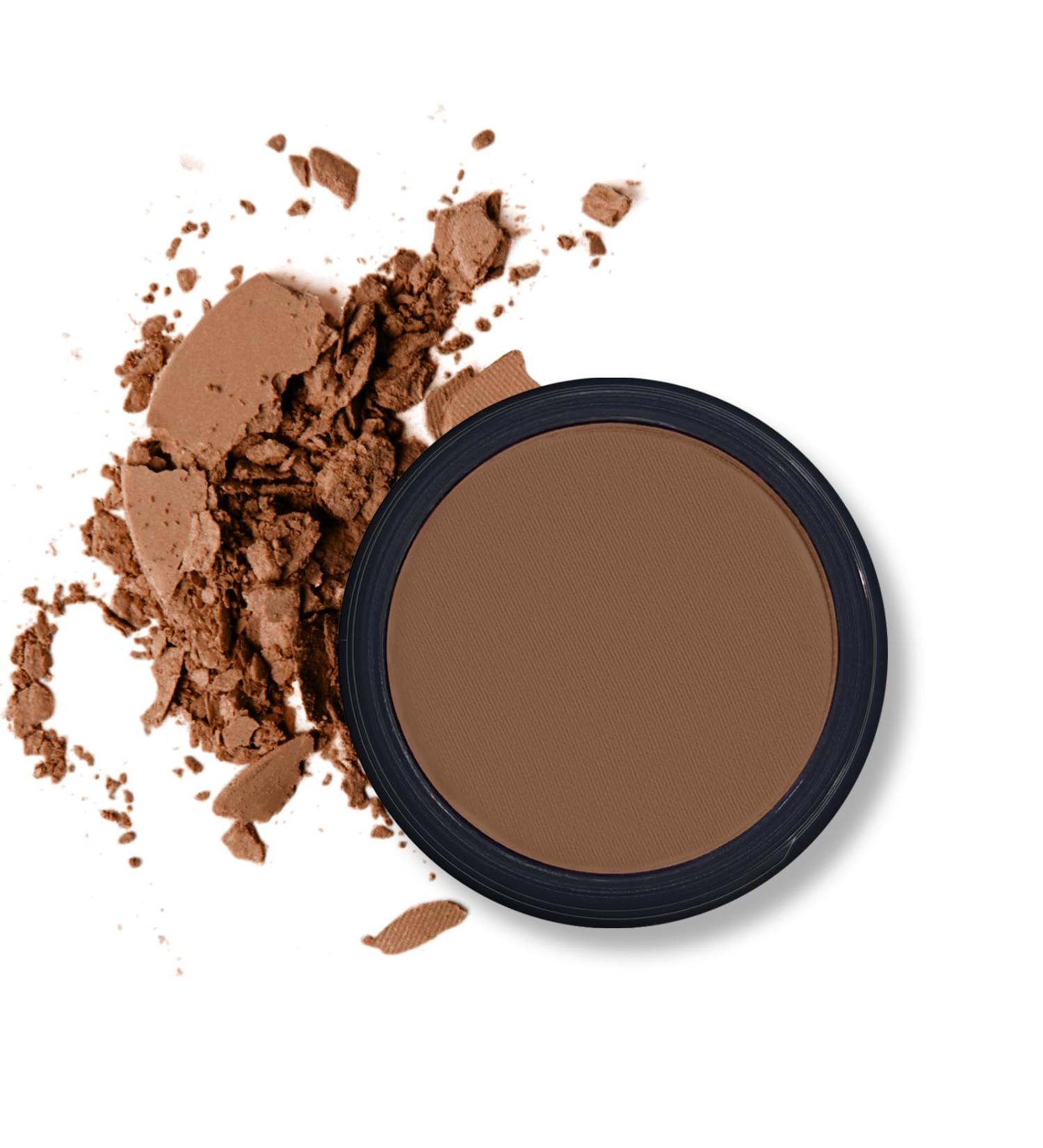 Erinde Single Brown Eyeshadow Palette - Nude Matte Waterproof High Pigmented Long-Lasting Makeup - Buy Online on GoSupps.com