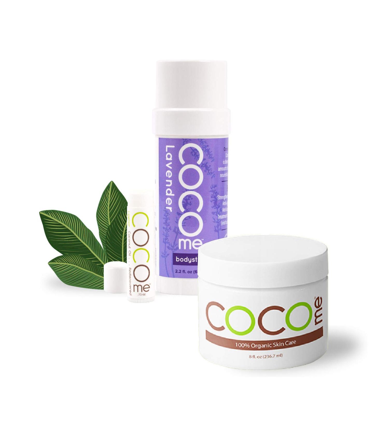 Lavender body stick 8 oz jar plus lip balm