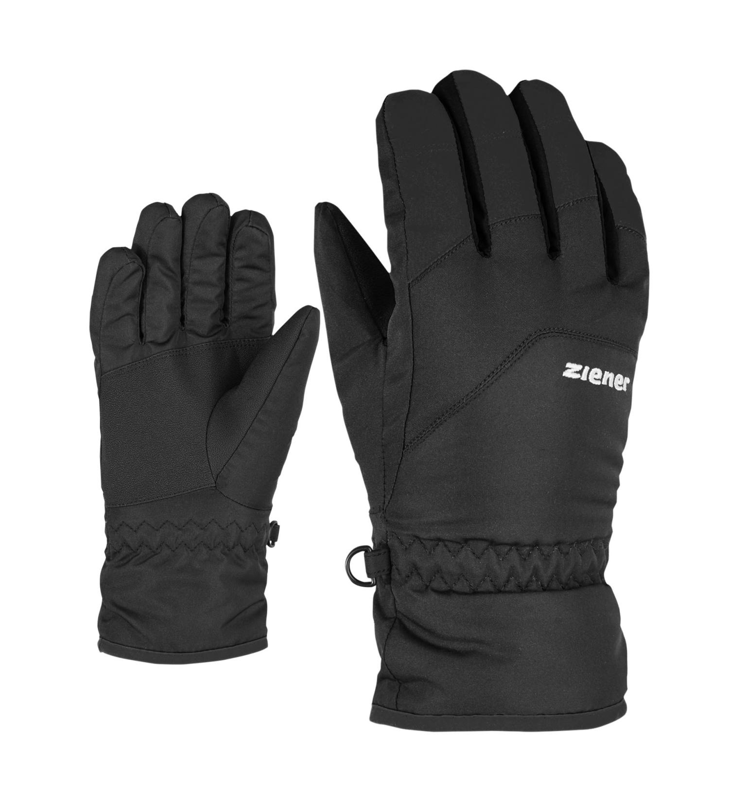 Ziener Kids LANDO glove junior Ski Gloves/Winter Sports 7 Black