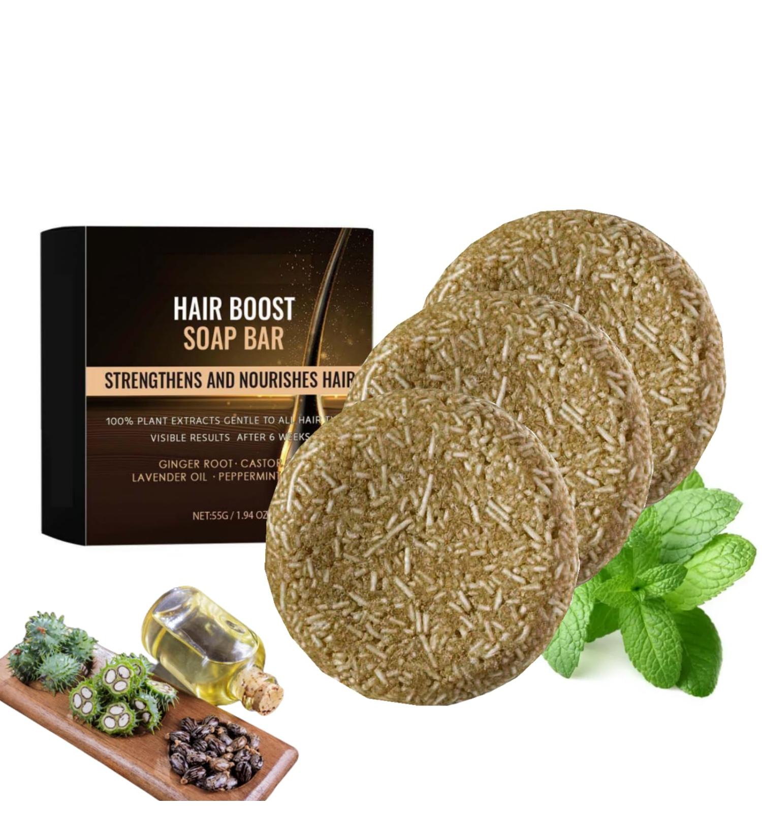 Anti Gray Hair Shampoo Men Gray Hair Reverse Bar Shampoos Reverse Gray Hair Reverse Bar Castor Oil for Gray Hair Coverage Hair Darkening Grey Reducing (3pc) - Buy Online on GoSupps.com