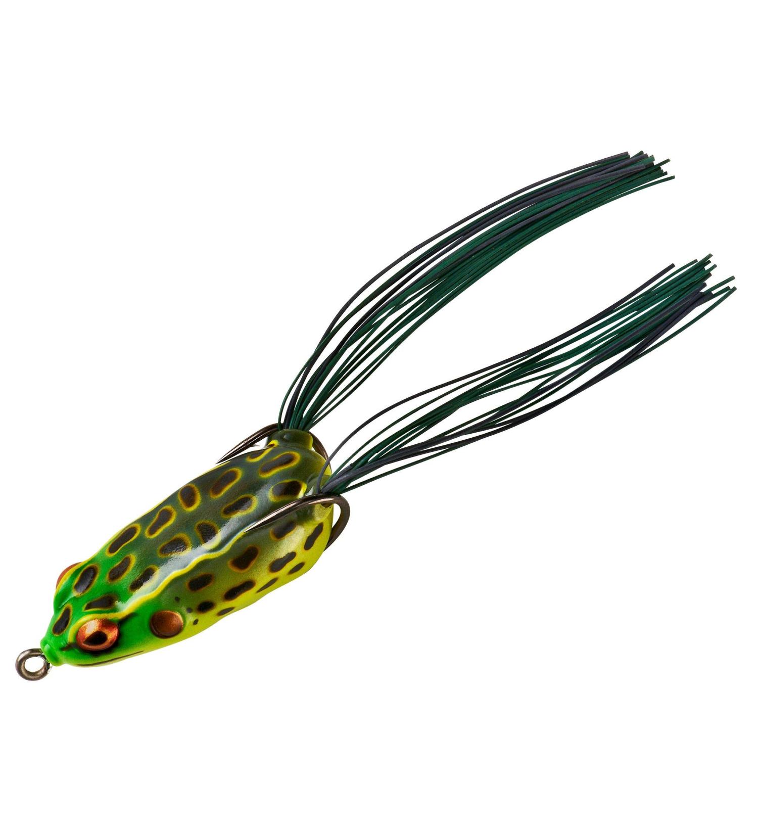 Booyah Pad Crasher Jr Topwater Frog Lure with Weedless Hooks - Bullfrog - Buy Online on GoSupps.com