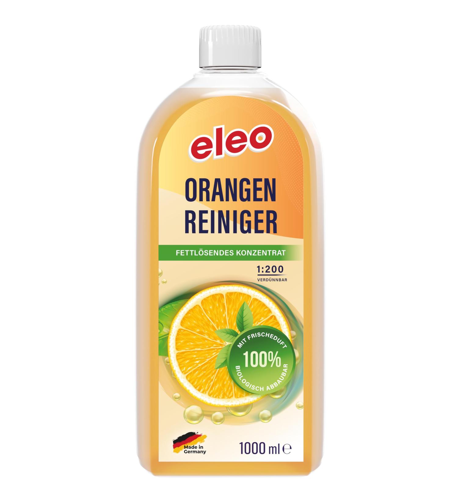 1 Liter Orange All-Purpose Cleaner - High Fat Solving Power for Windows Doors & Worktops - Concentrated Cleaning Agent (1 Pack) - Buy Online on GoSupps.com
