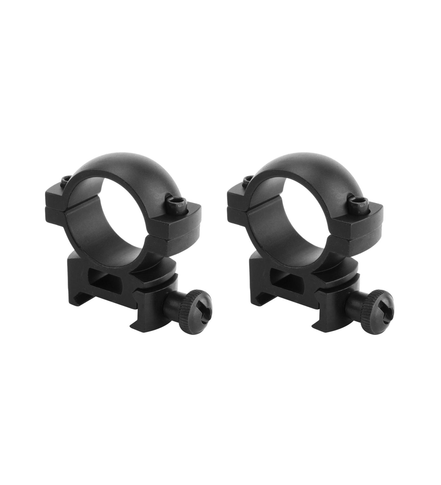 Monstrum Tactical 1 Medium Profile Scope Ring Set for Picatinny/Weaver Rails - Buy Online on GoSupps.com