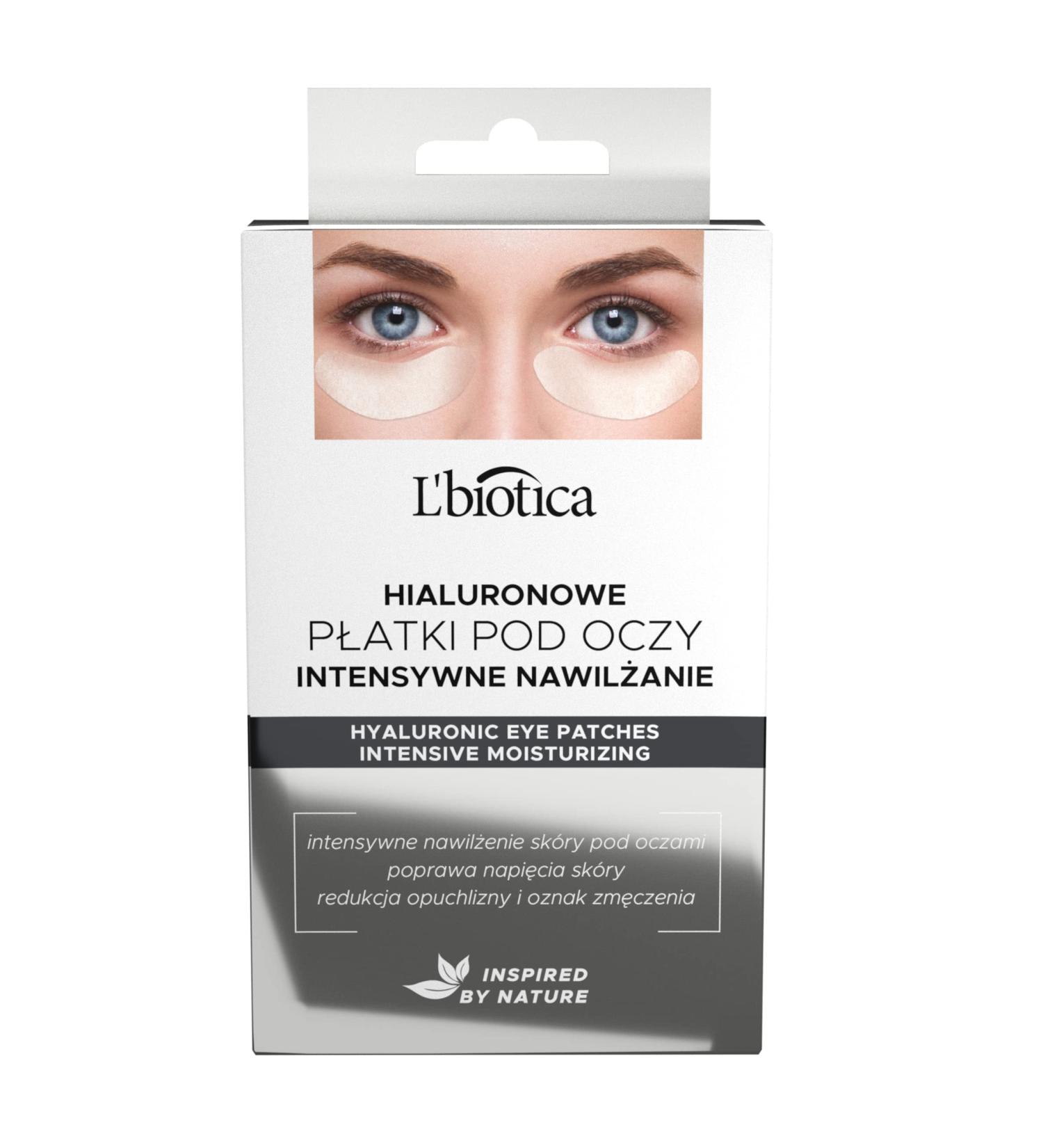 L'Biotica Hyaluron Under Eye Patches Intense Hydration 3 Pairs