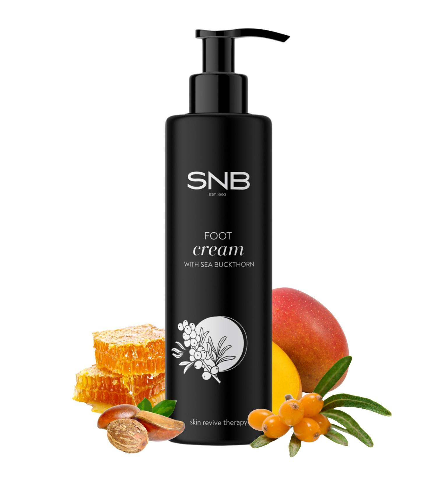 Star Nails Bulgaria Ltd SNB Professional Revive Therapy Foot Cream 200 ml intensive care with propolis sea buckthorn oil shea butter and mango butter moisturizing foot care for supple skin according to pedicure - Buy Online on GoSupps.com