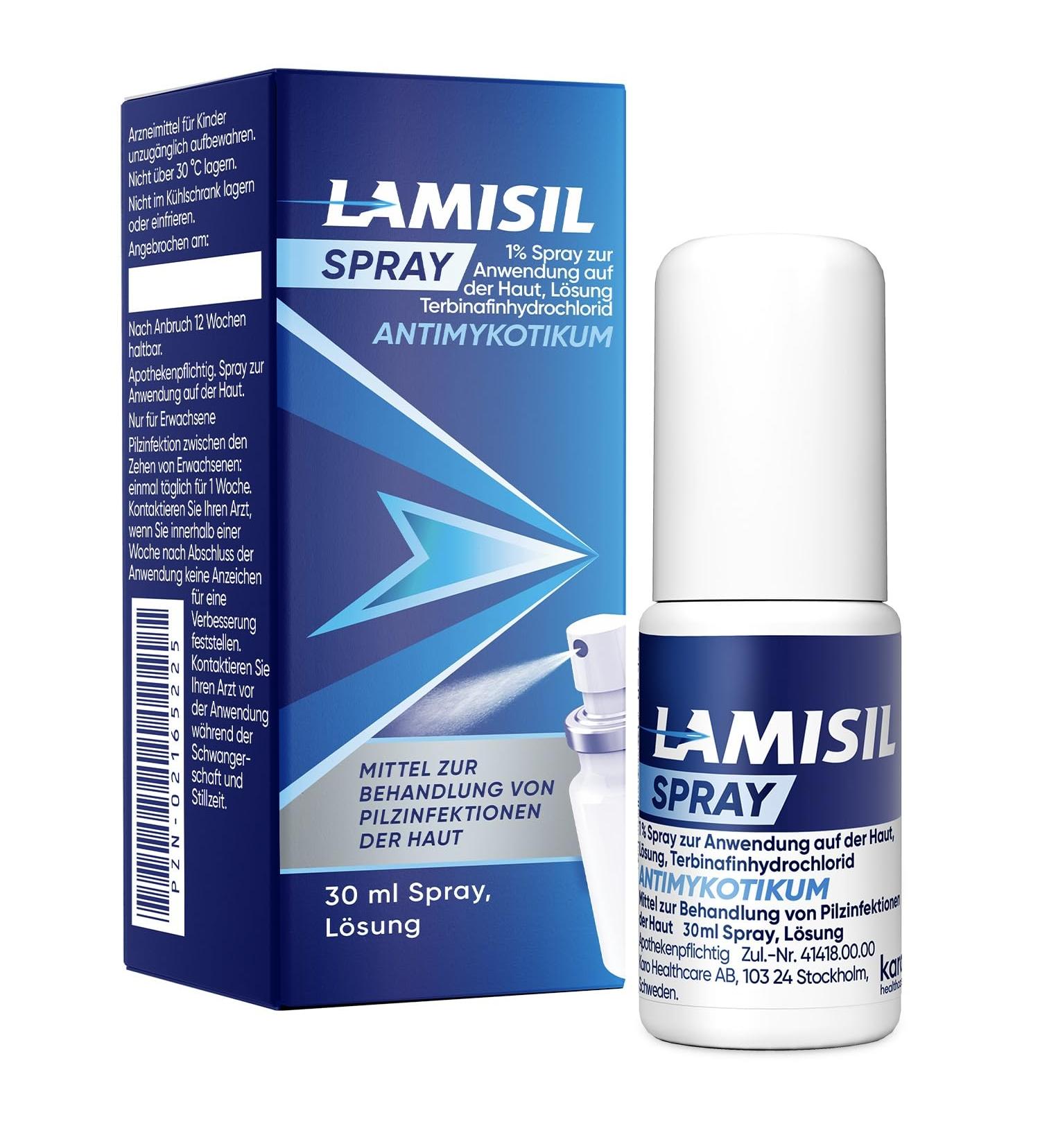 Lamisil Spray 30 ml - Effective Fungal Infection Treatment - International Shipping Available - Buy Online on GoSupps.com