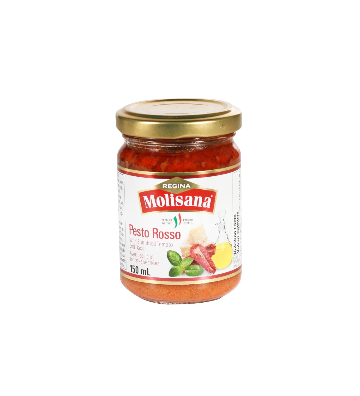 Regina Molisana Red Pesto Glass Jar 150 milliliters - Buy Online on GoSupps.com