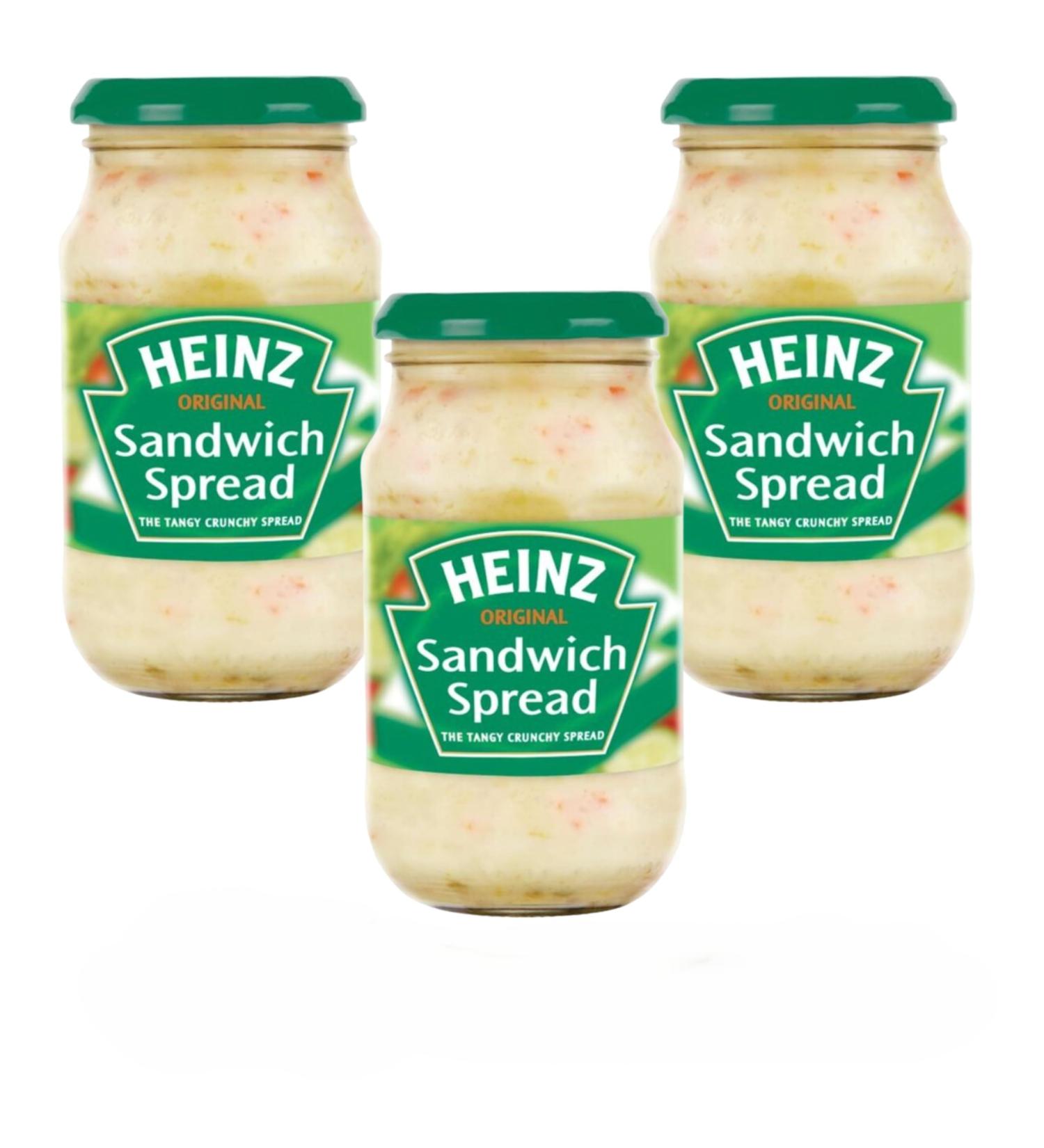 Heinz Sandwich Spread Original 300g x3 Wooden Spreader - Buy Online on GoSupps.com